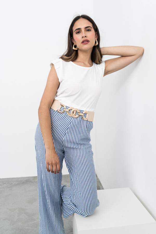 BLUSA TABLITAS HOMBRO