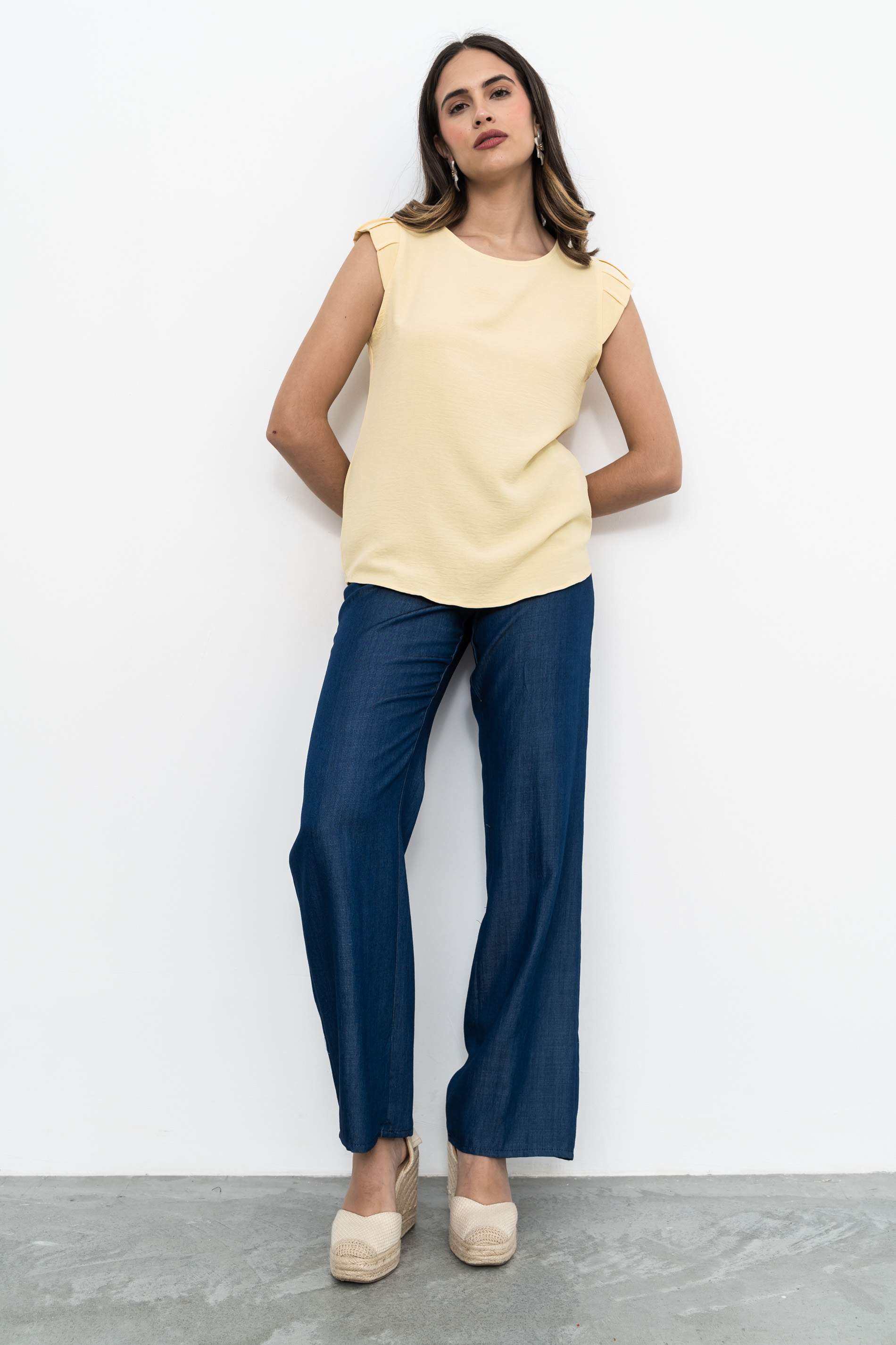 BLUSA TABLITAS HOMBRO