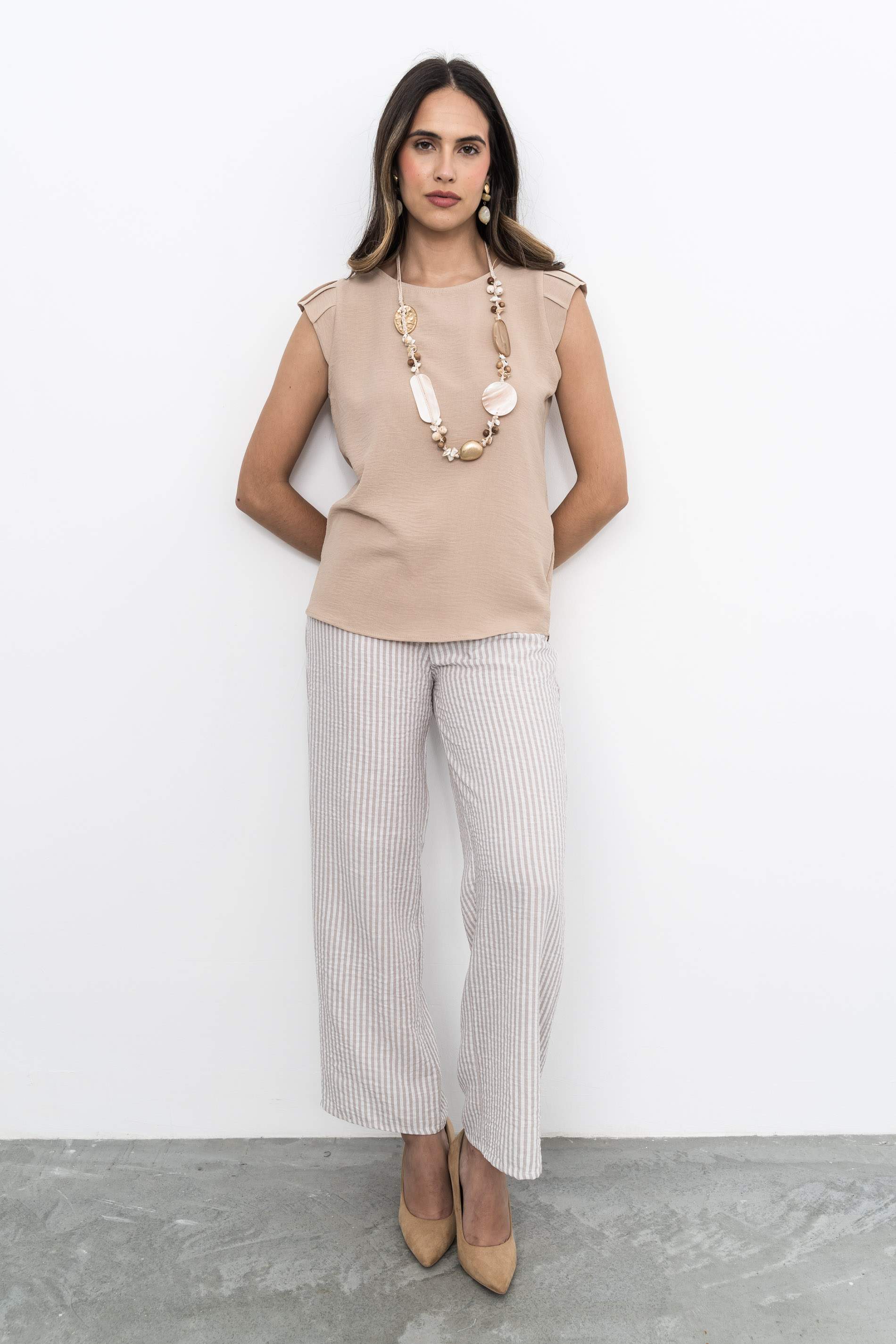 BLUSA TABLITAS HOMBRO