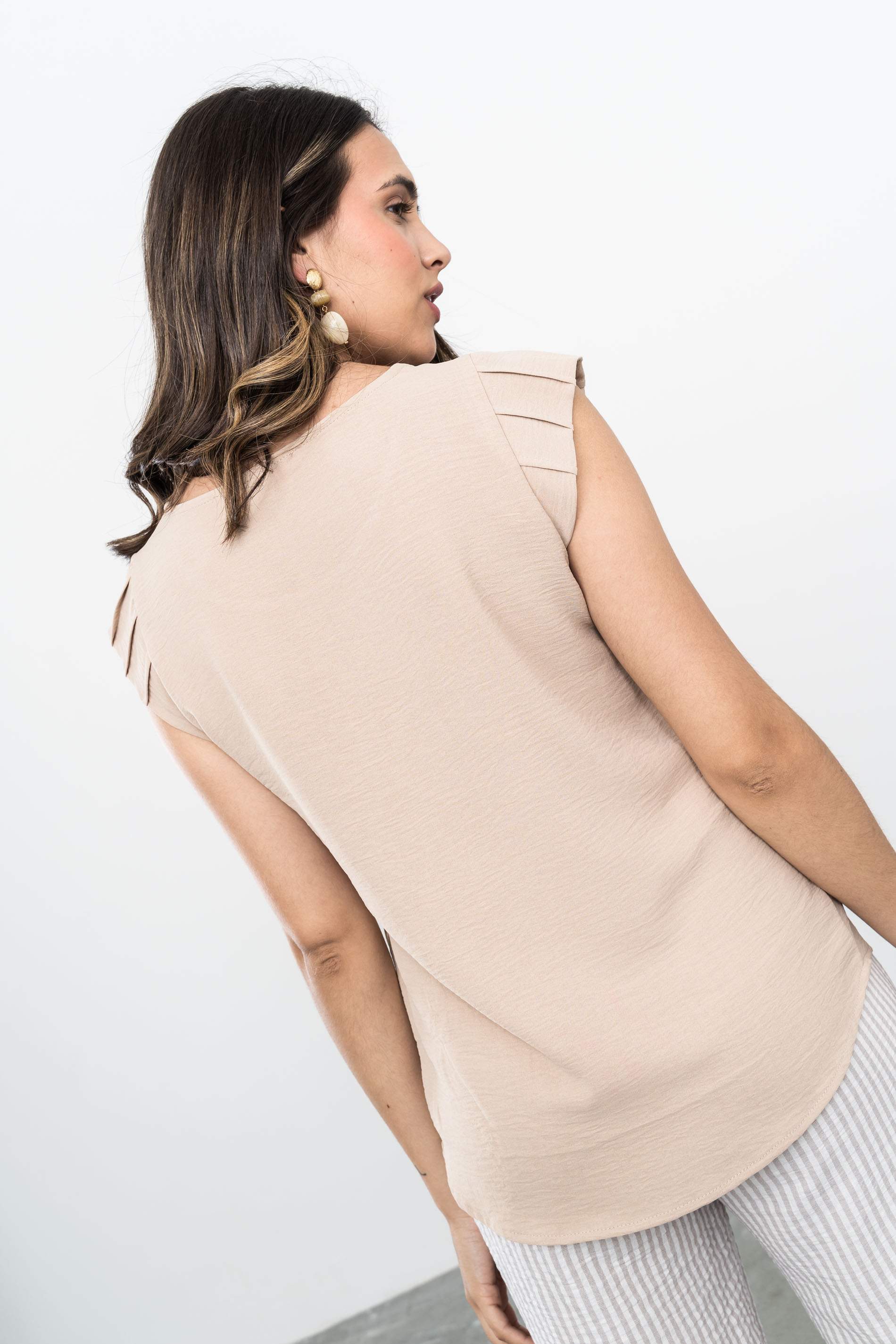 BLUSA TABLITAS HOMBRO