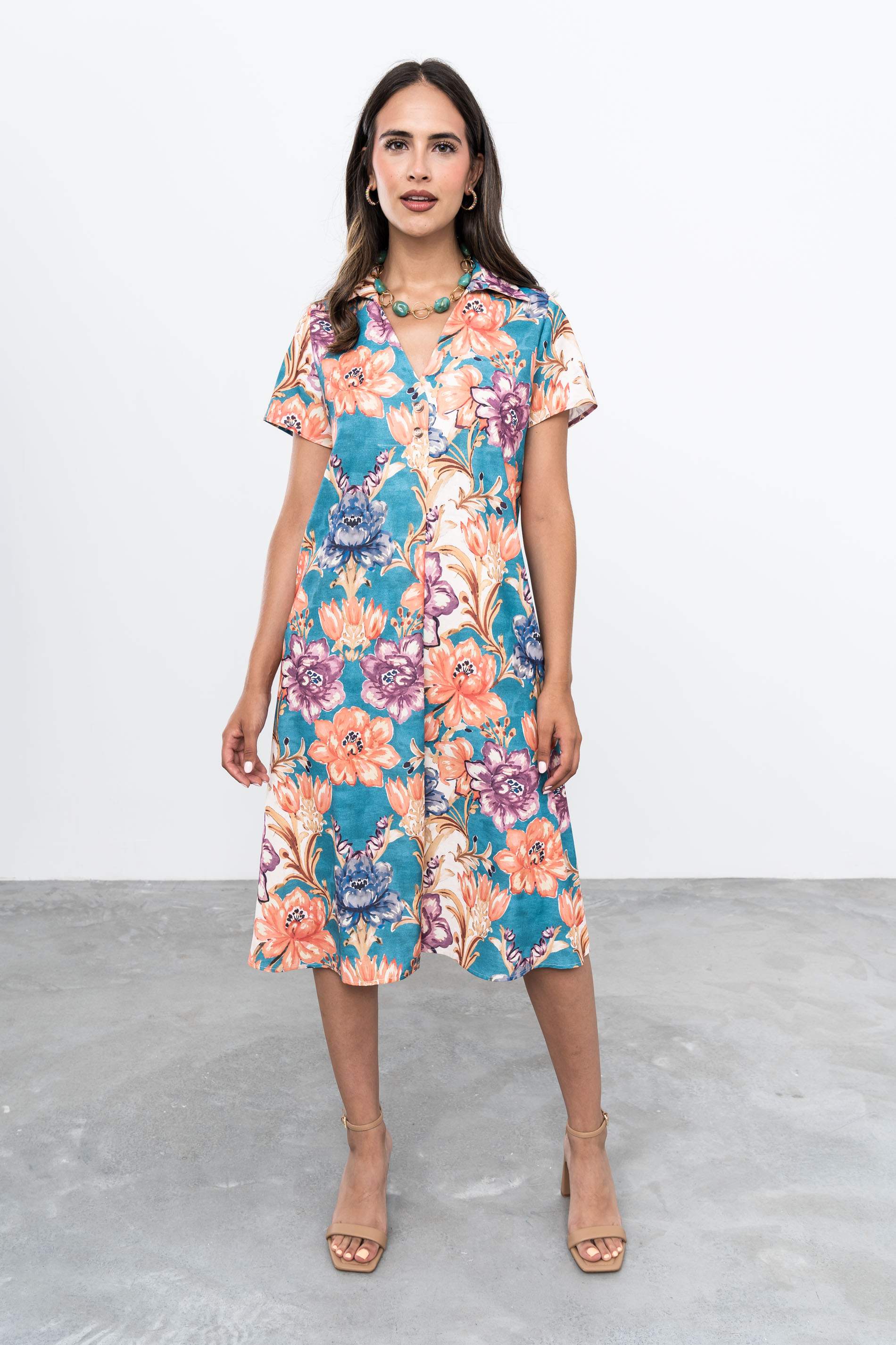 VESTIDO TABLA FLORAL
