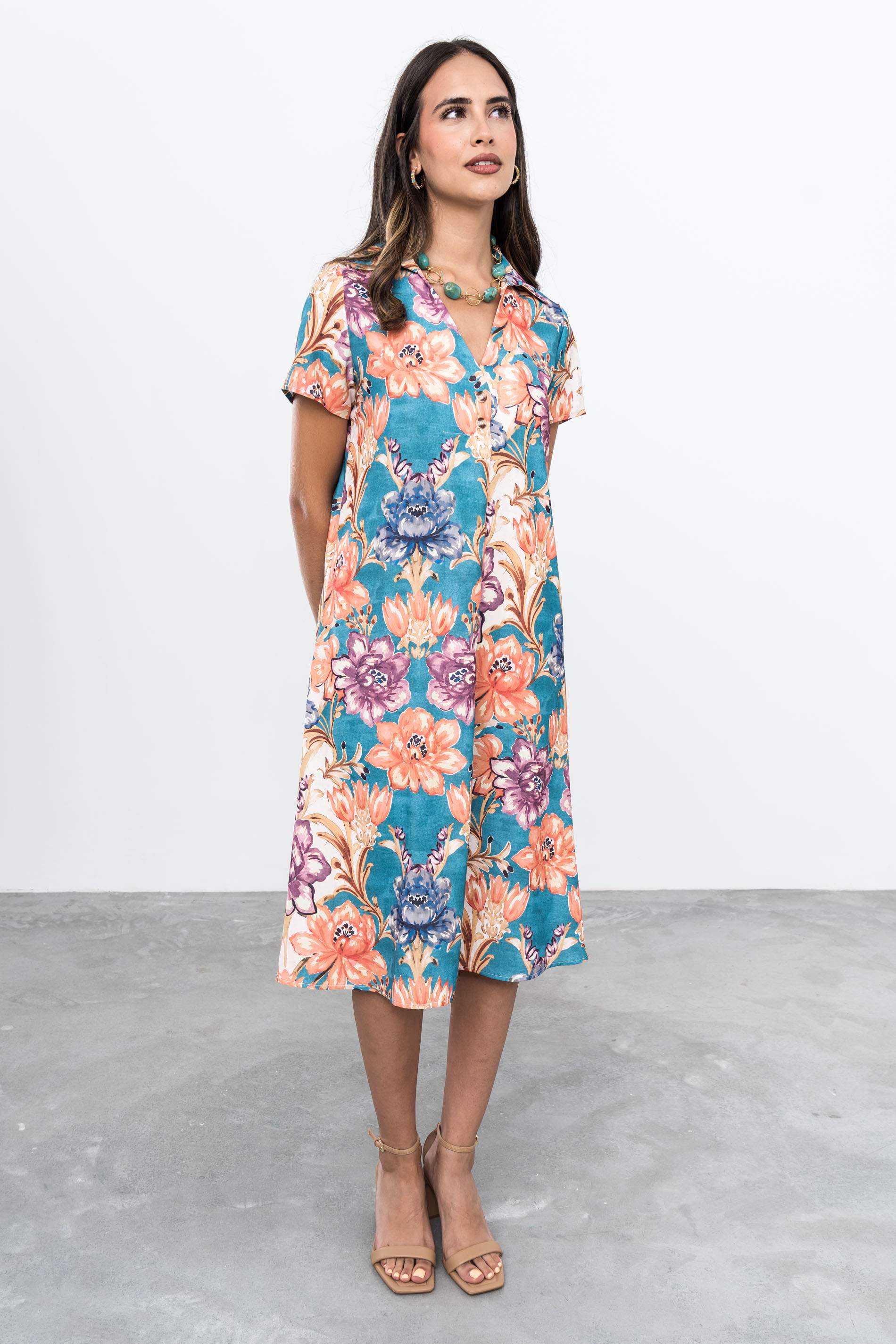 VESTIDO TABLA FLORAL