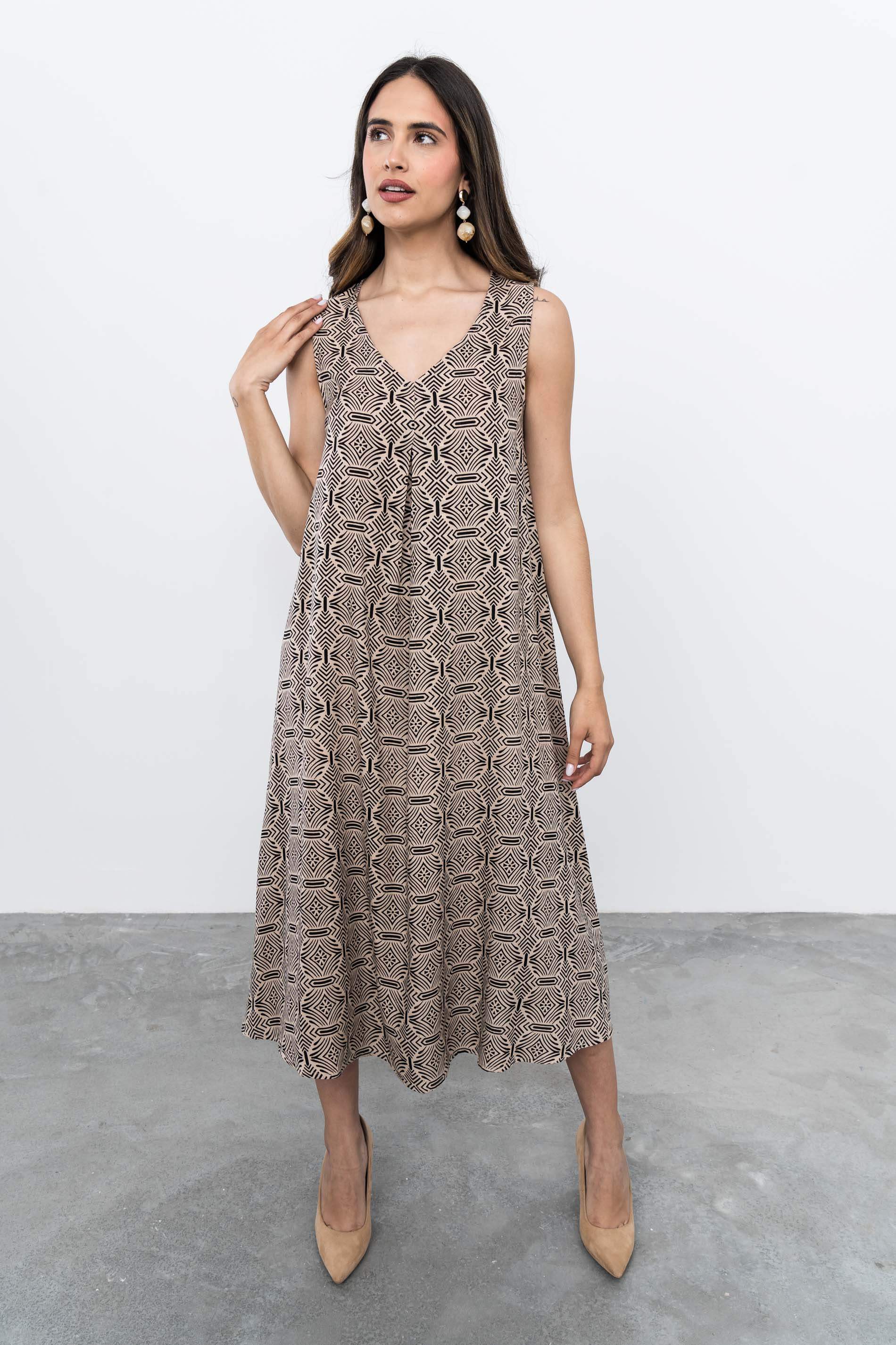 VESTIDO TABLA MANGA SISA