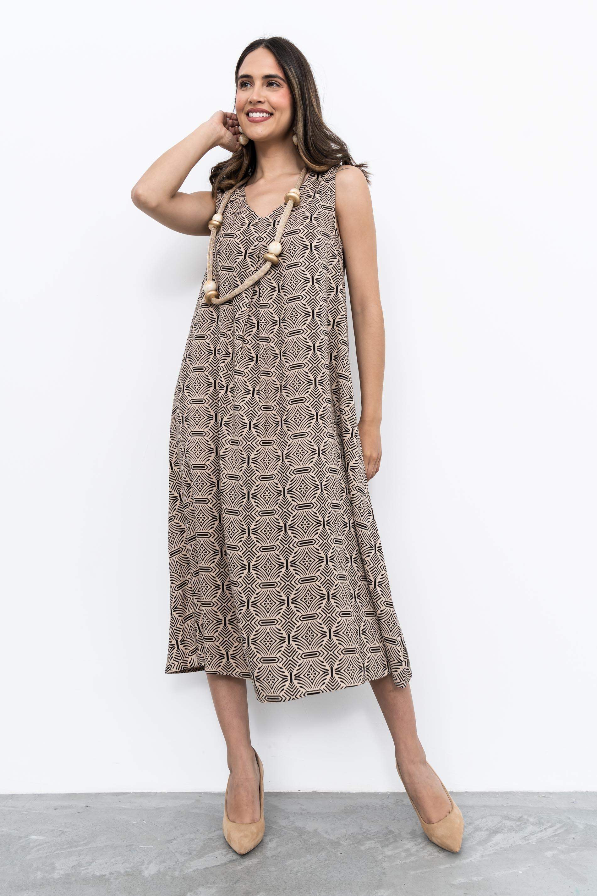 VESTIDO TABLA MANGA SISA