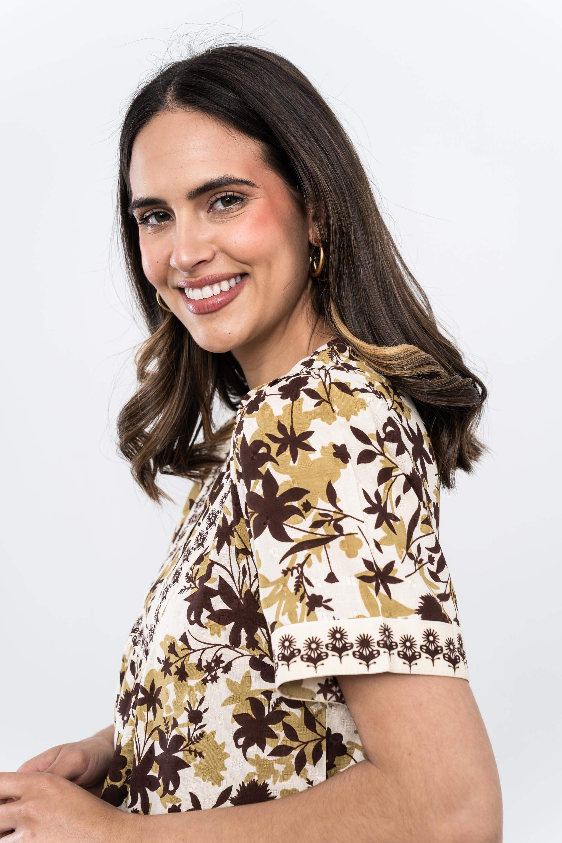 VESTIDO PECHERA COMBINADA