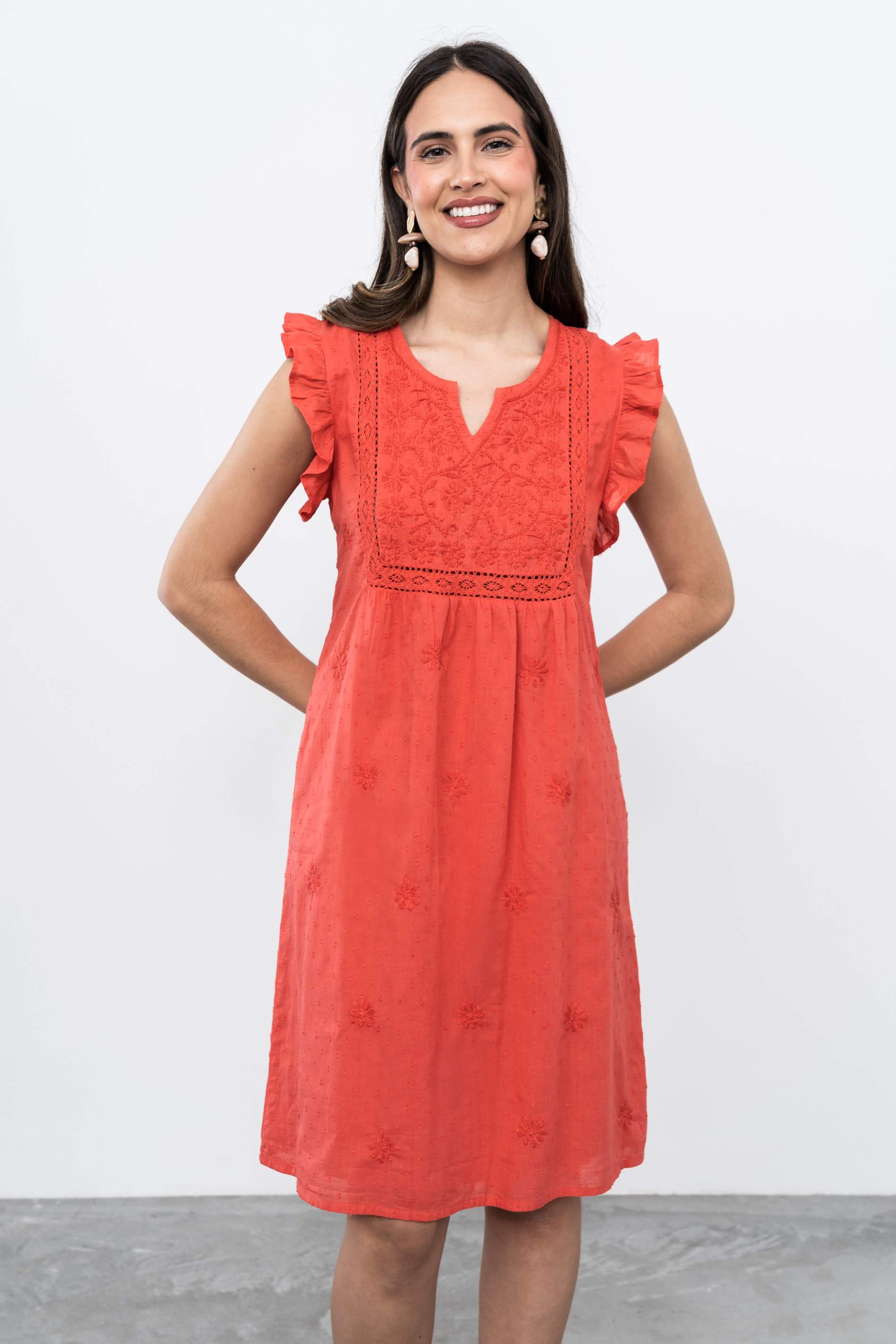 VESTIDO BORDADO PLUMETI