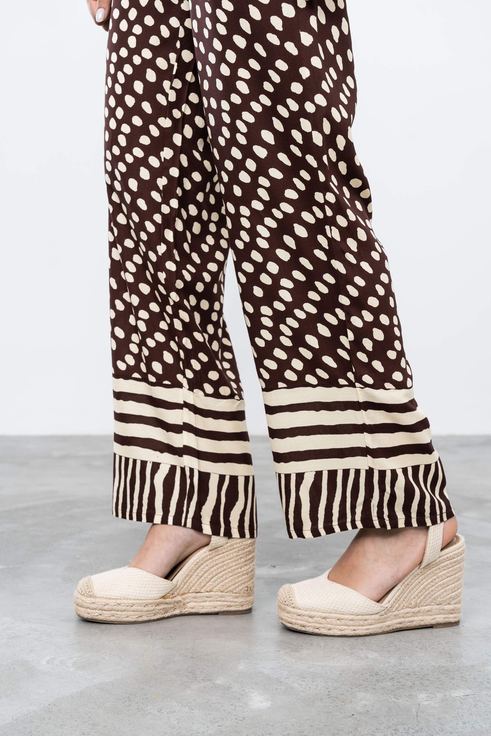 PANTALÓN HOLGADO TOPOS