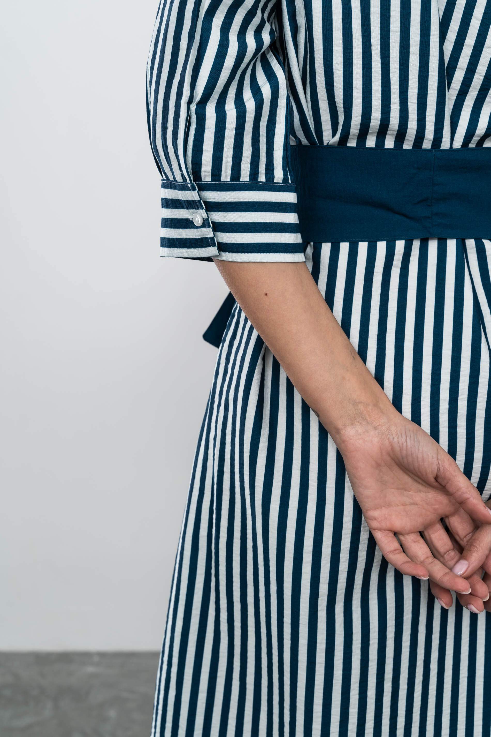 VESTIDO CAMISERO RAYAS