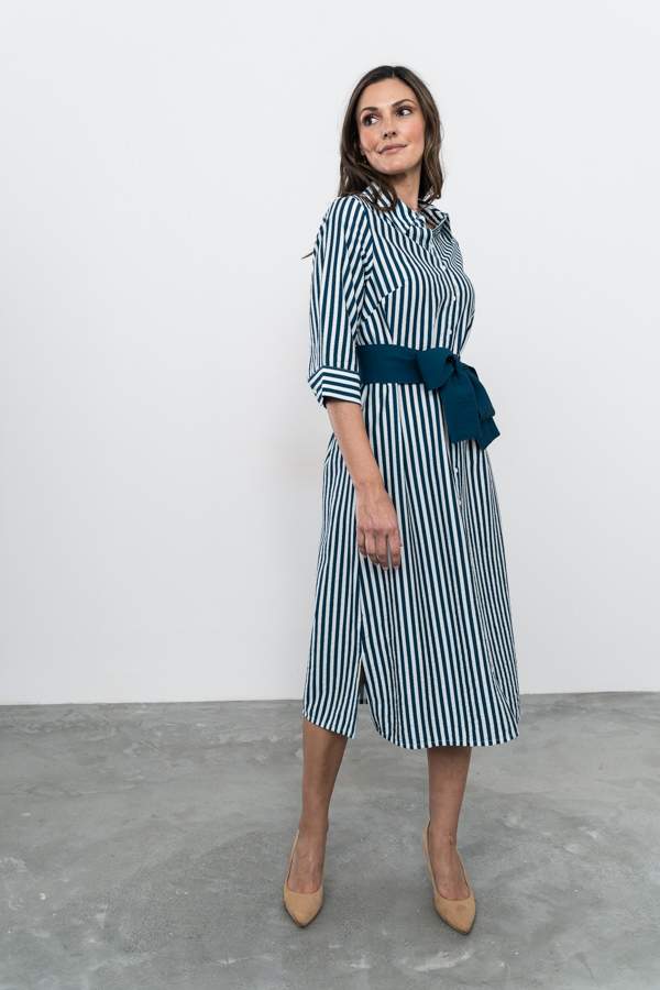 VESTIDO CAMISERO RAYAS