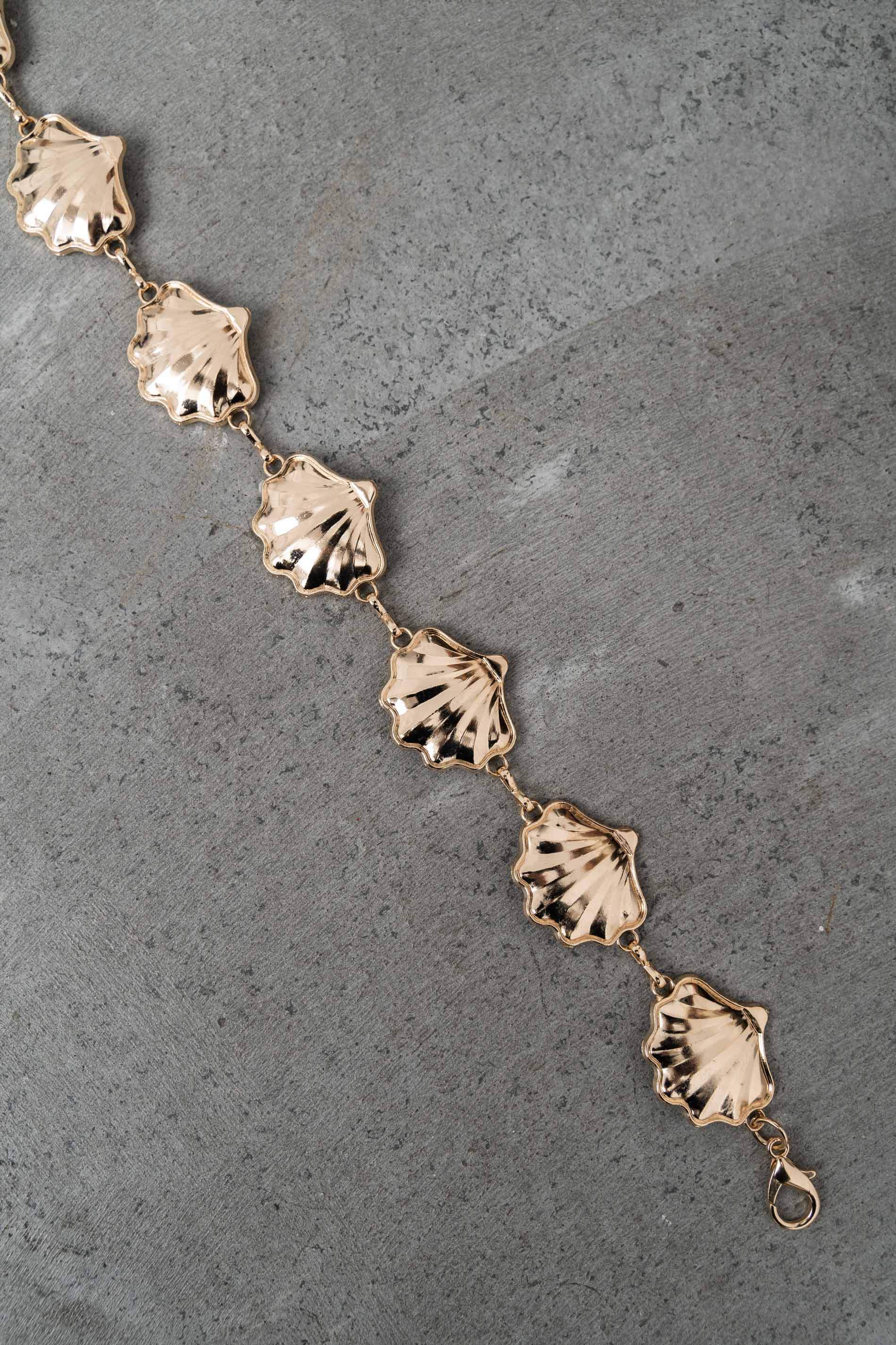 CINTURÓN CADENA CONCHA