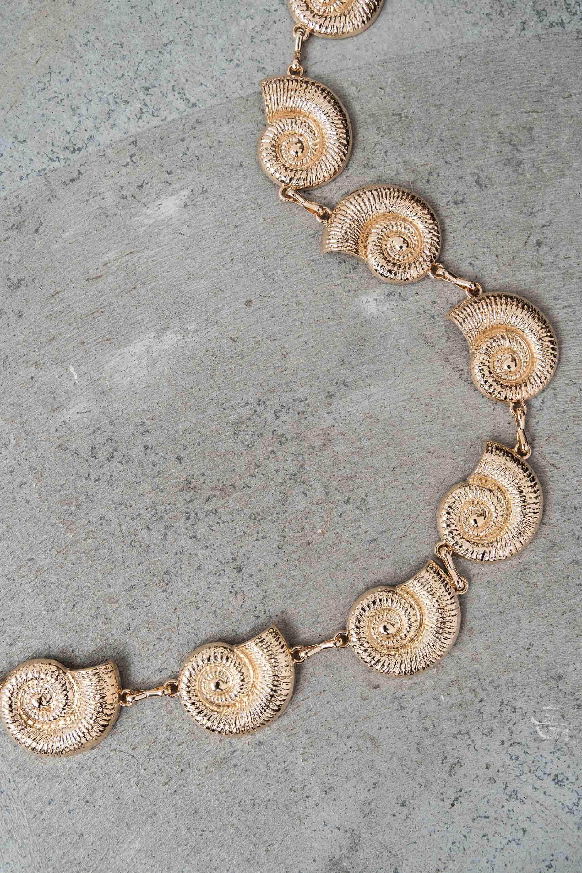 CINTURÓN CADENA CARACOLA