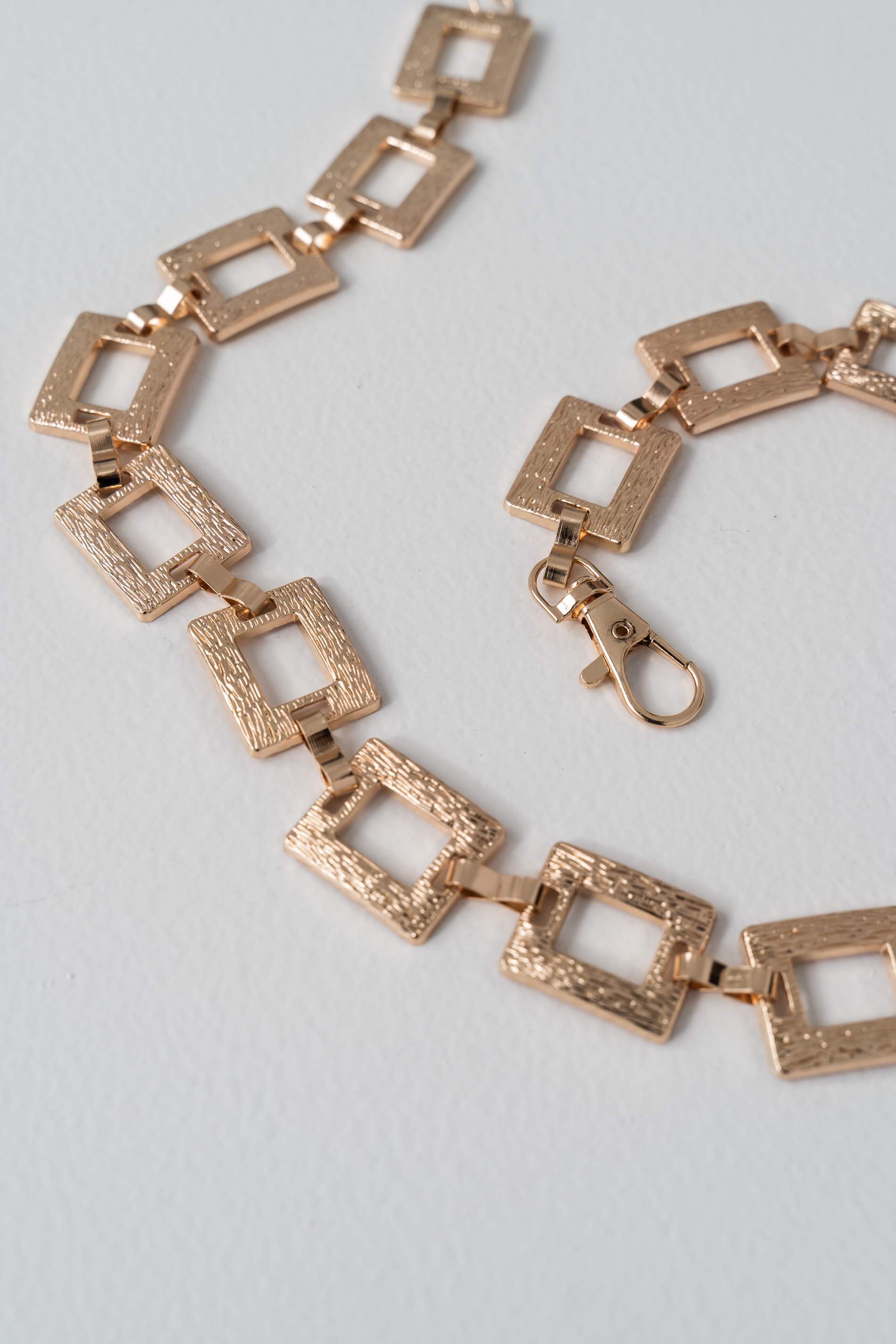 CINTURÓN CADENA CUADRADA