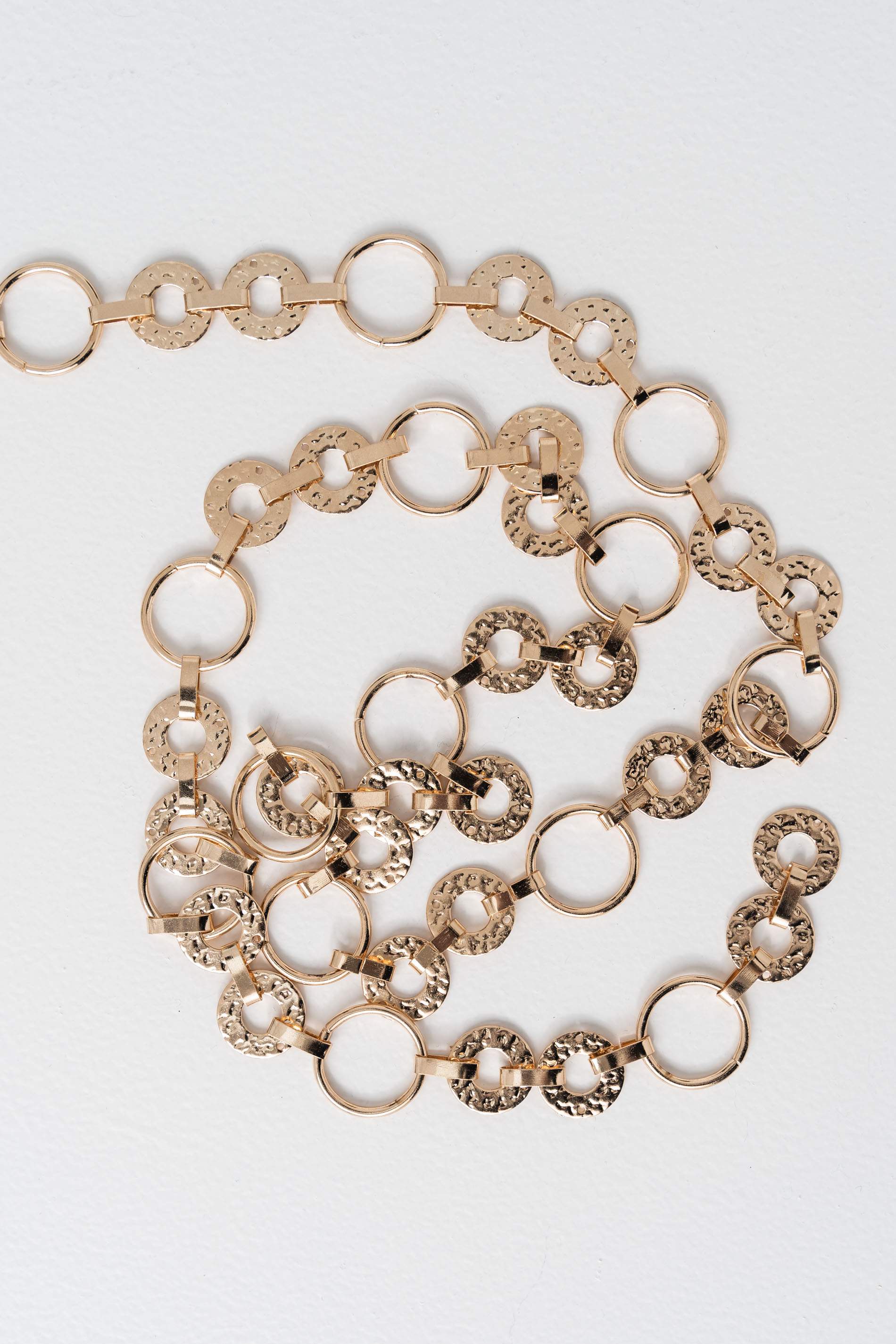 CINTURÓN CADENA AROS COMBINADOS