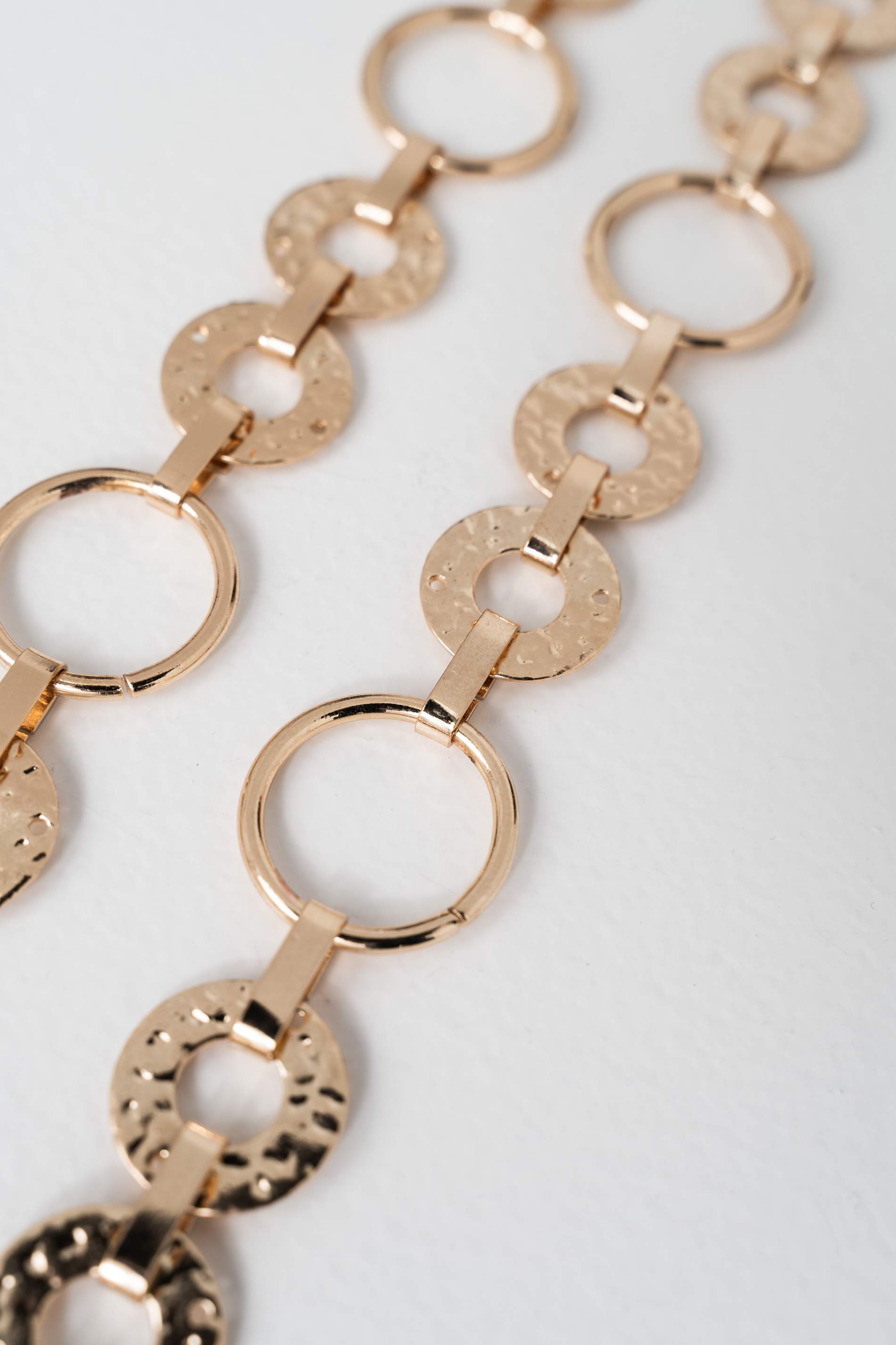 CINTURÓN CADENA AROS COMBINADOS