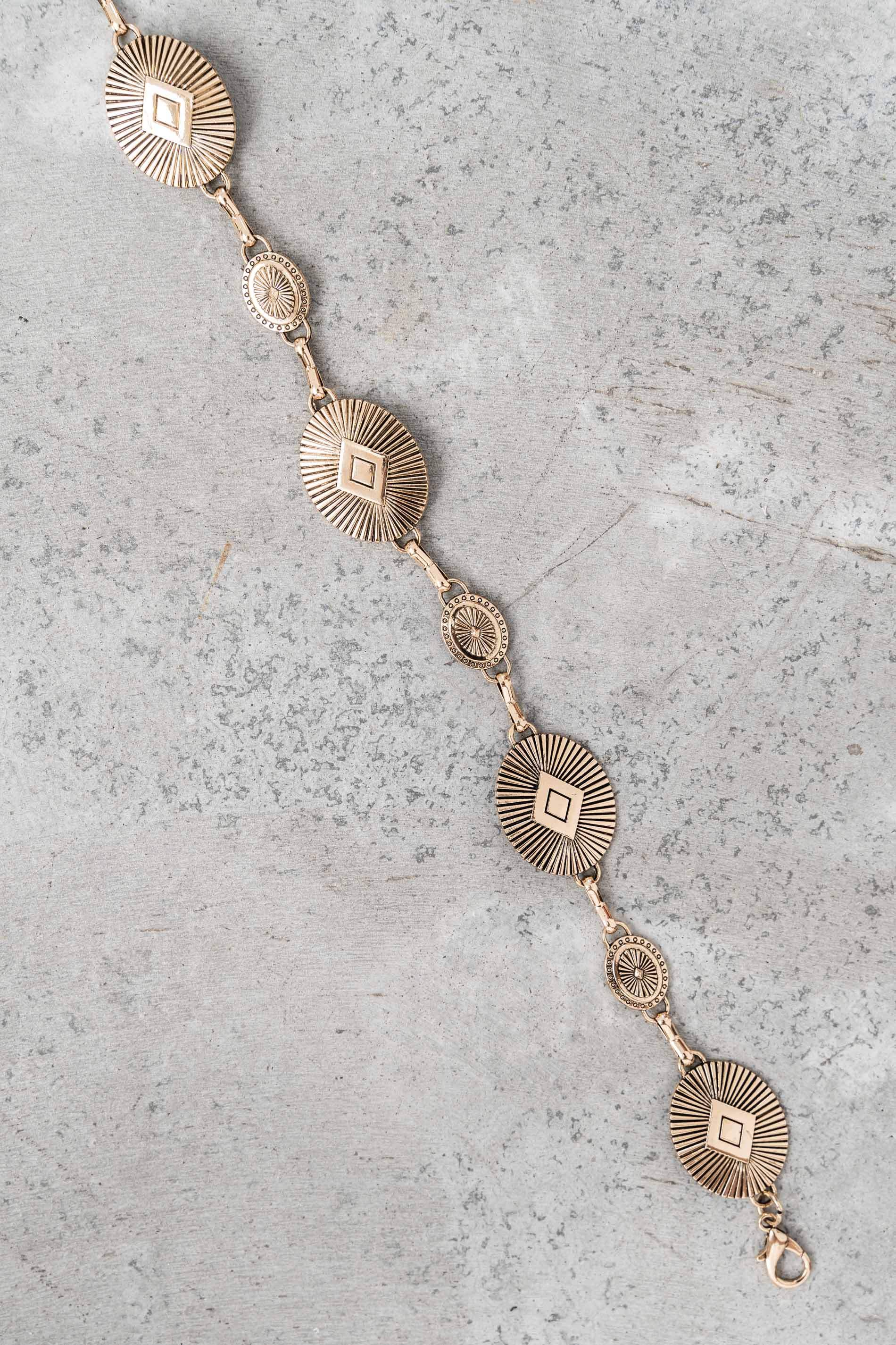 CINTURÓN CADENA CHAPAS