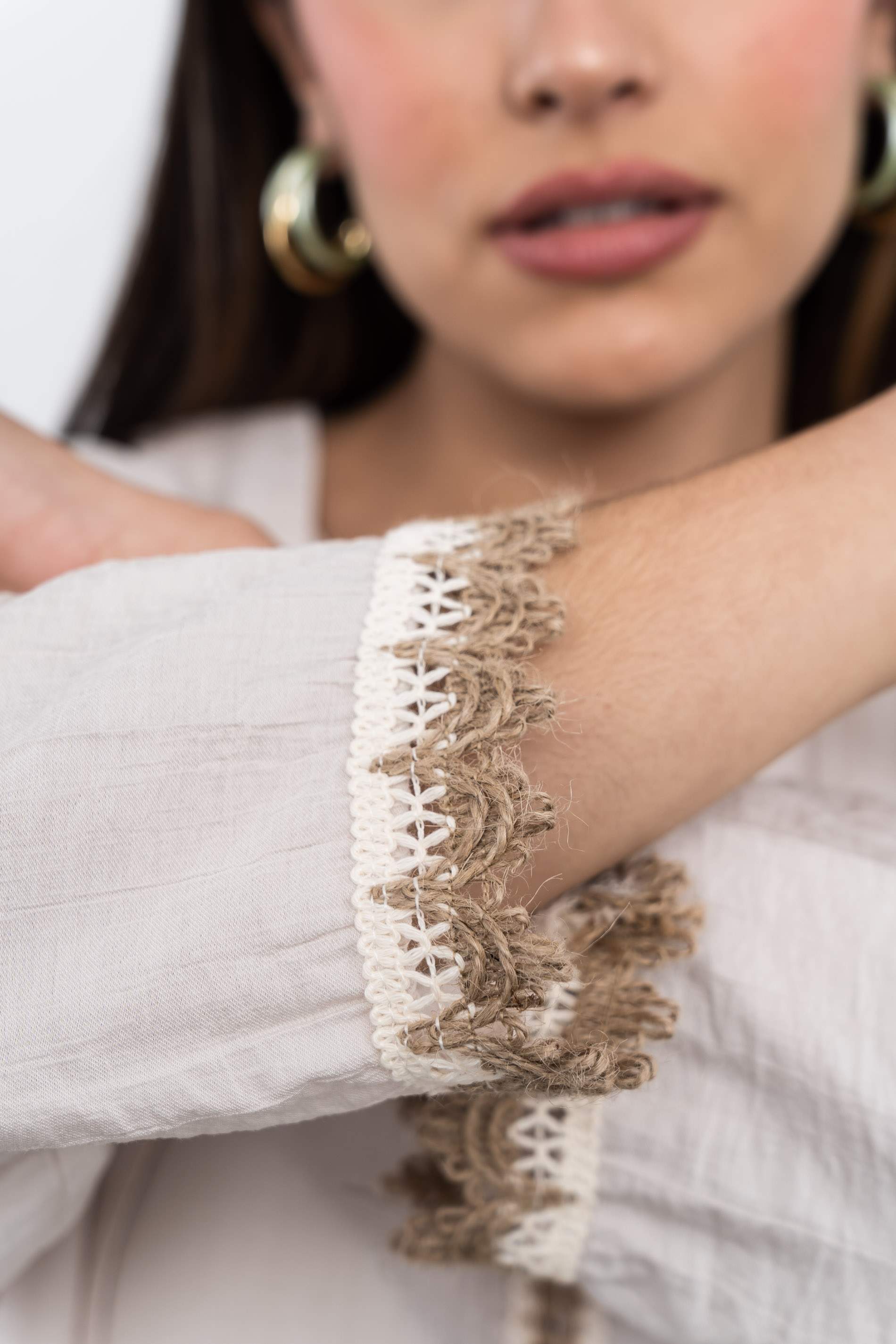 KIMONO DETALLE CUERDA BEIGE