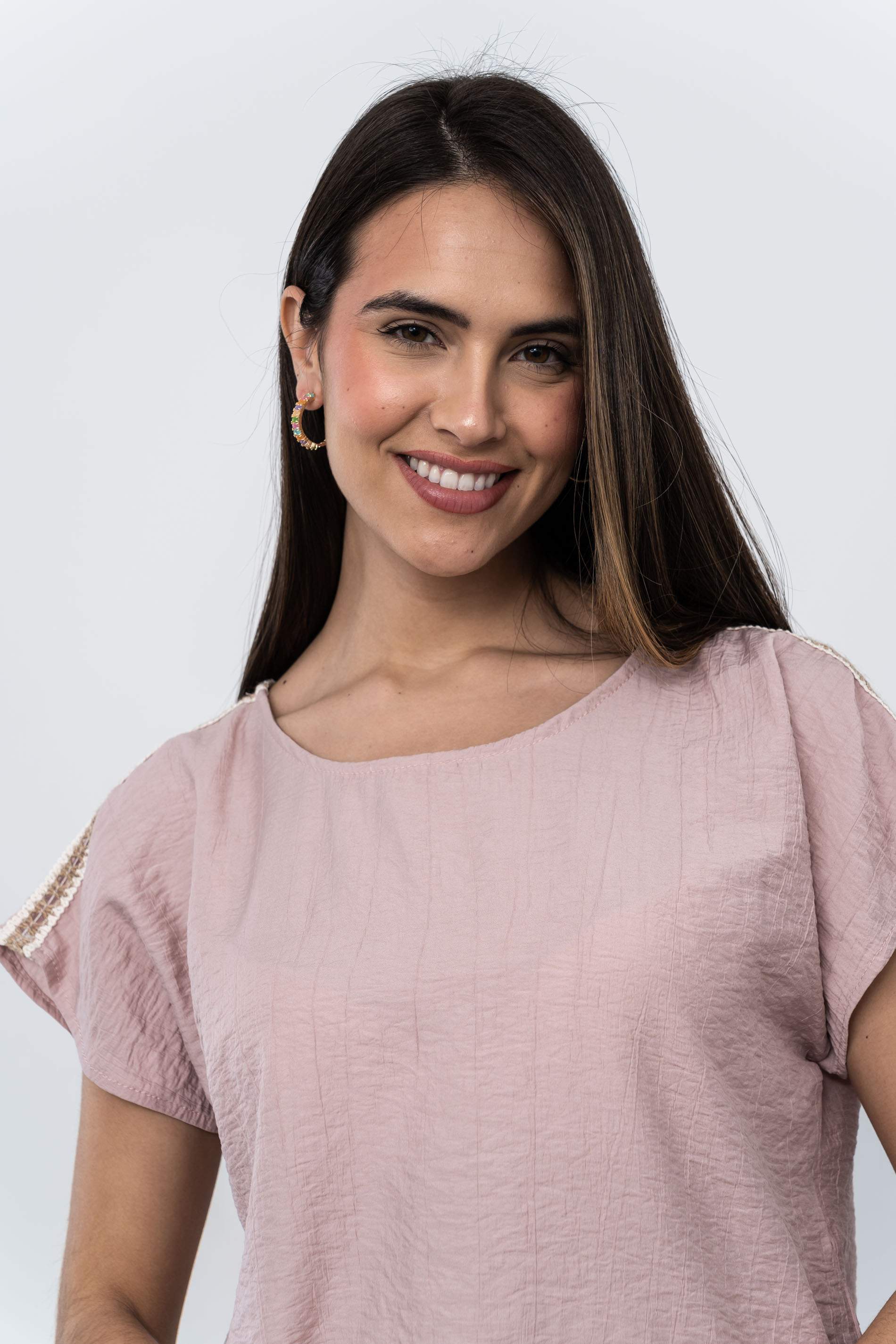BLUSA DETALLE CUERDA NUDE