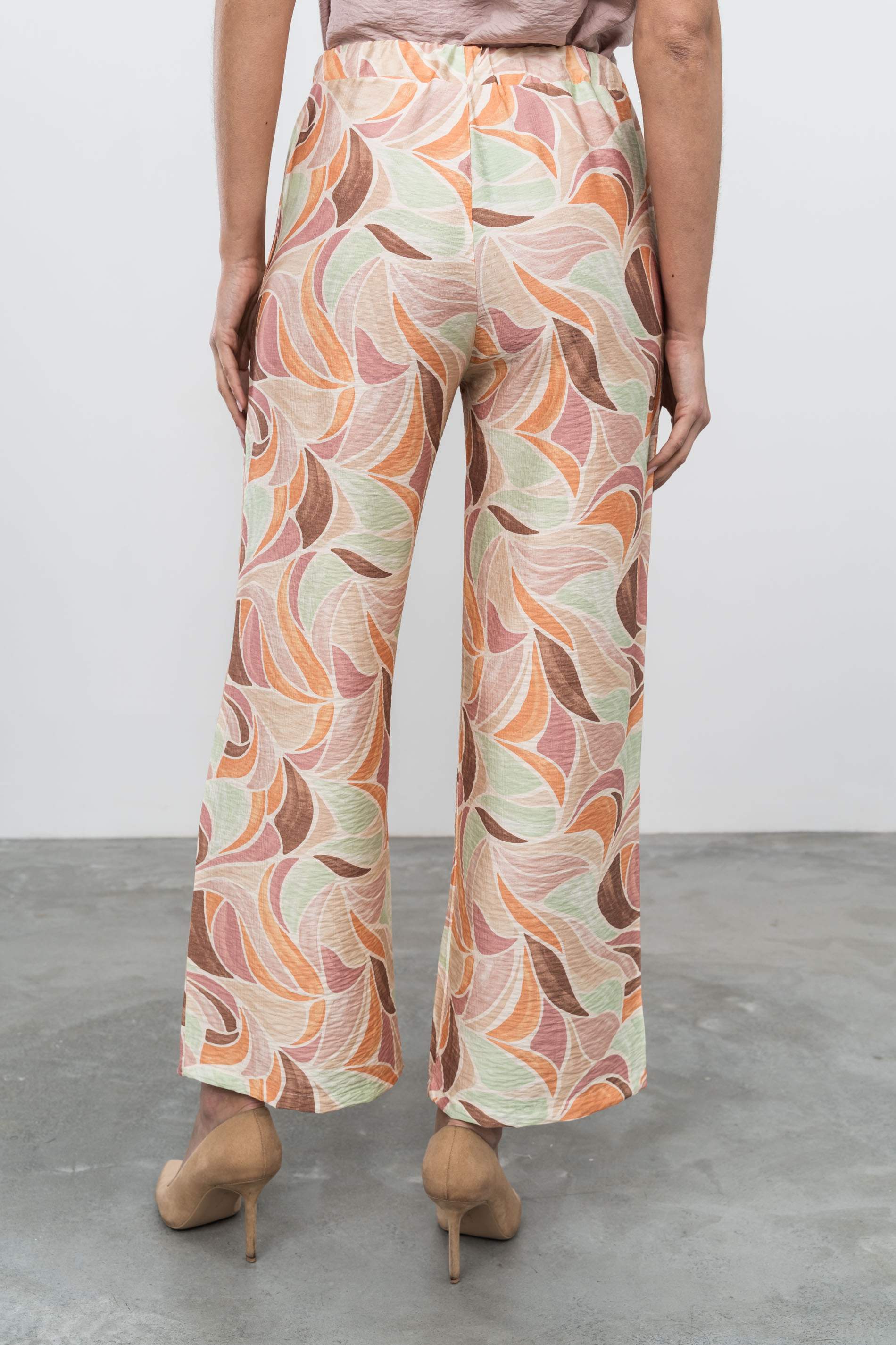 PANTALÓN HOJAS GEOMÉTRICOS