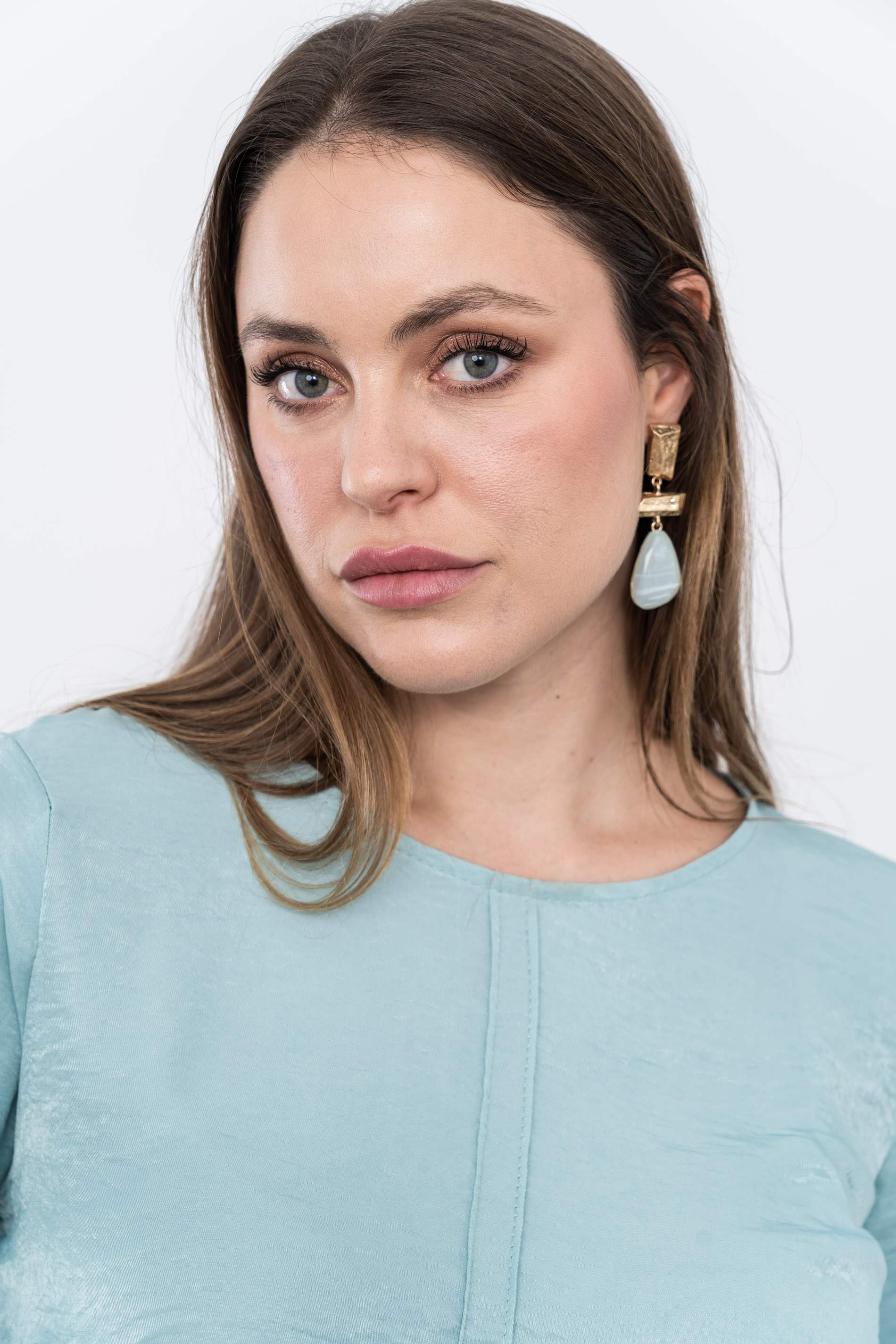 BLUSA NERVIO DECORATIVO AGUA