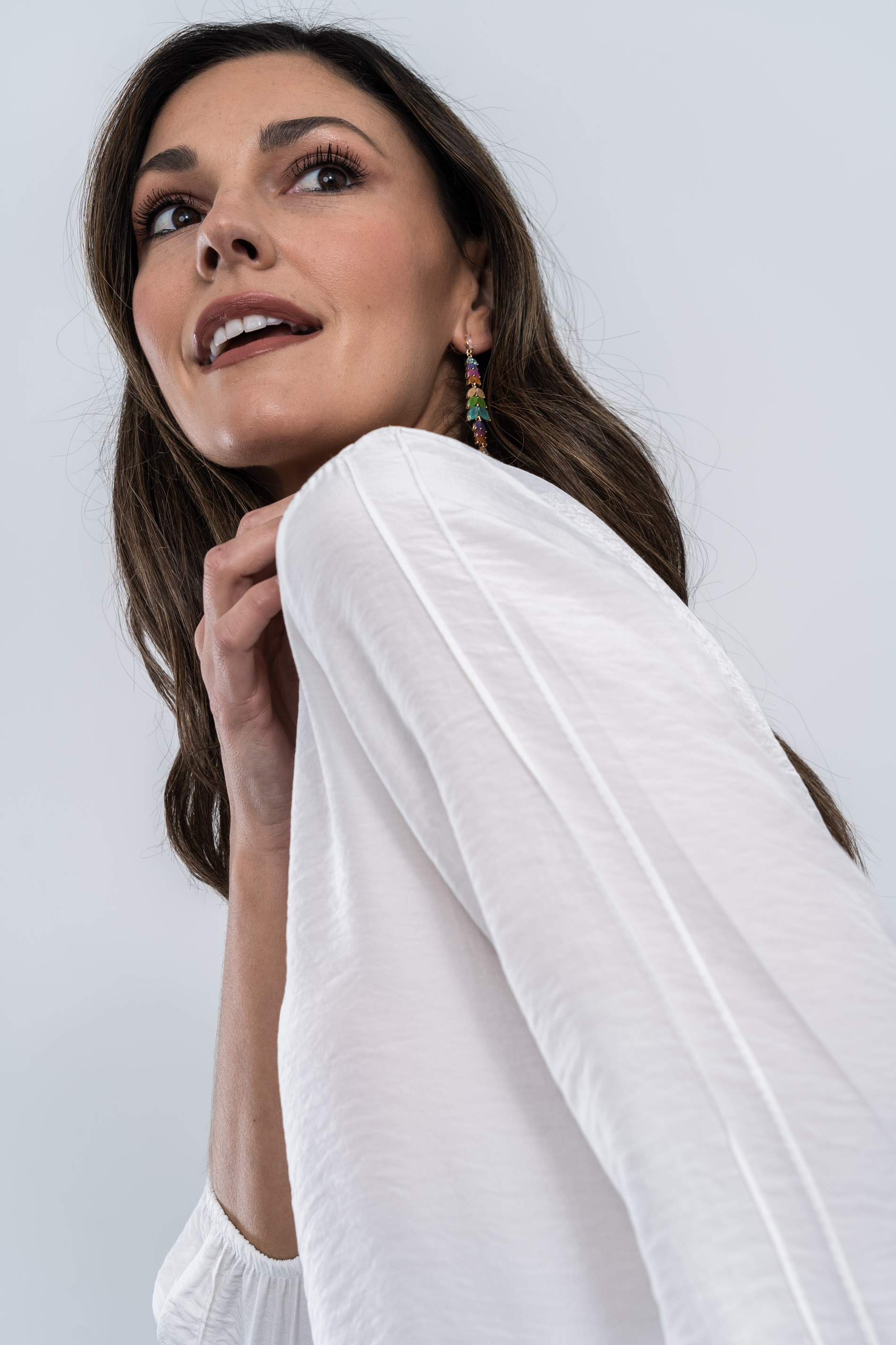 BLUSA NERVIO DECORATIVO CRUDO