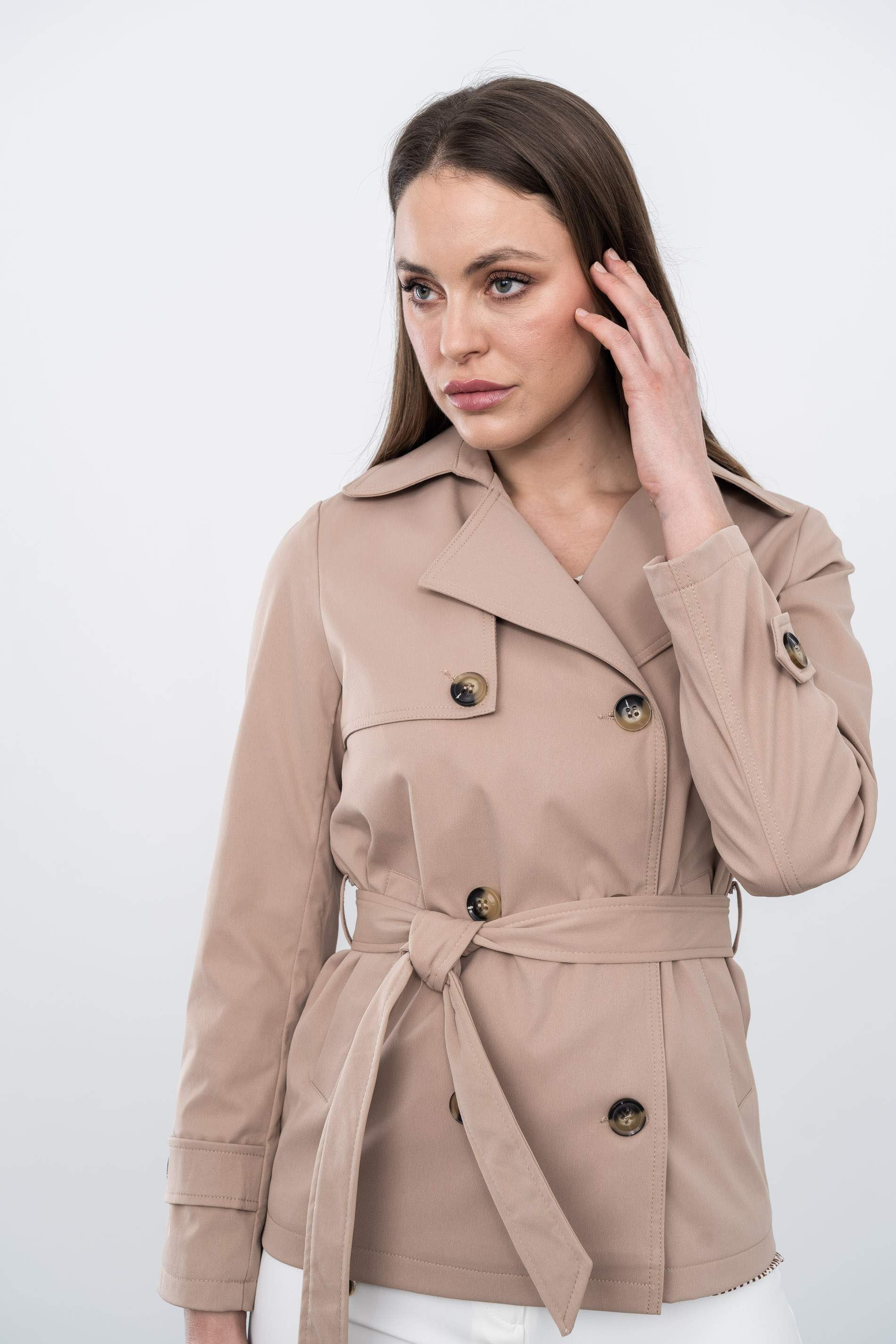 TRENCH CINTURÓN CAMEL