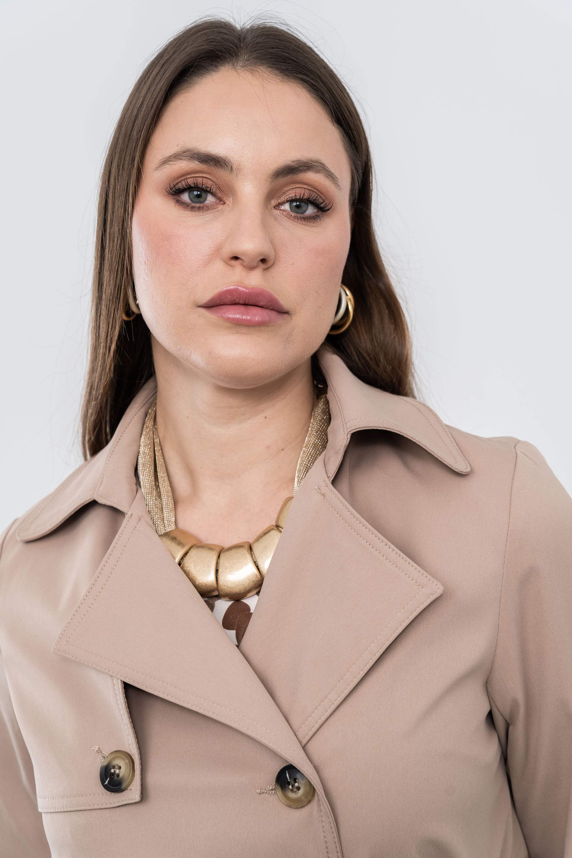 TRENCH CINTURÓN CAMEL