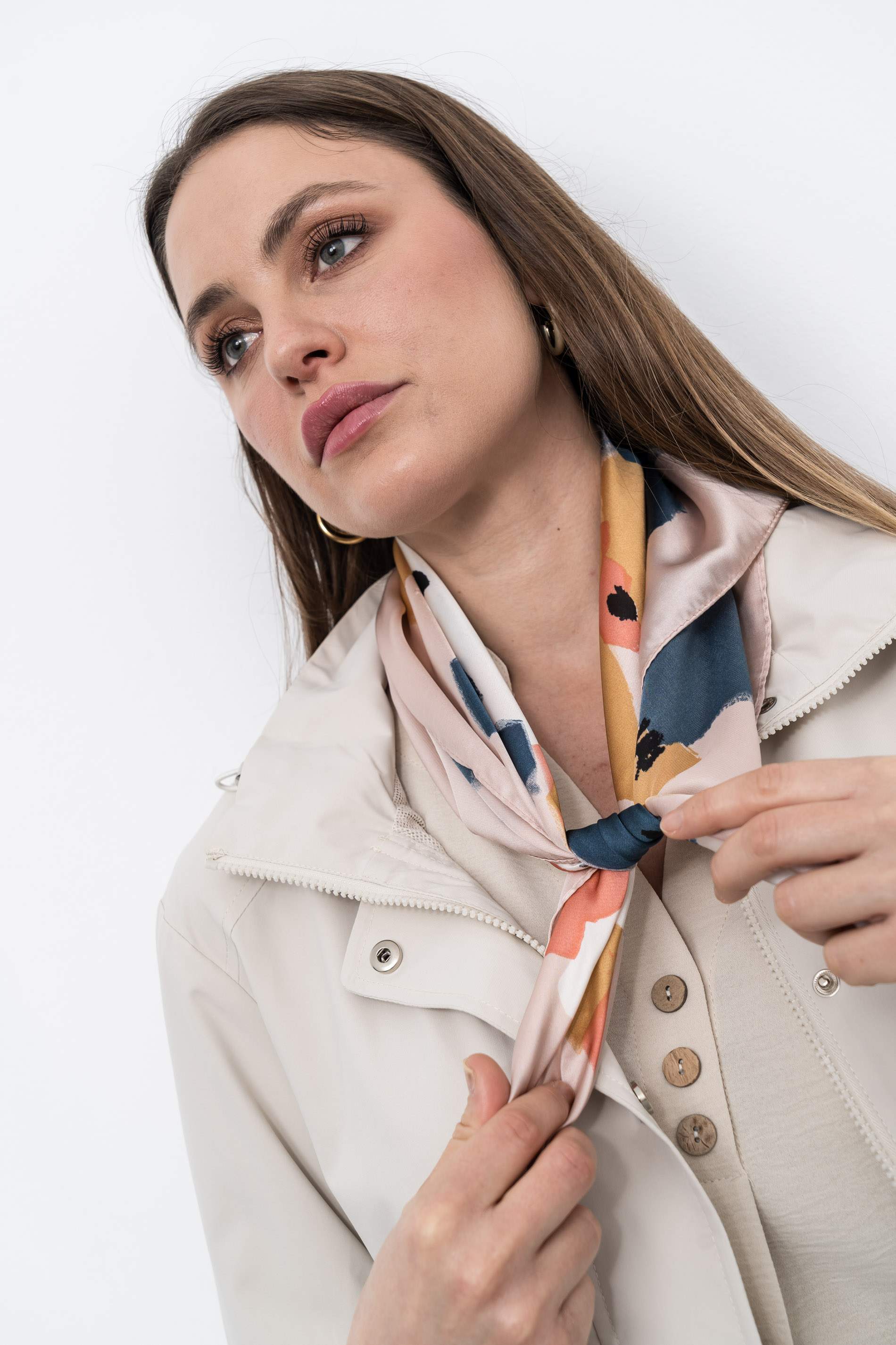 CORTAVIENTOS BOLSILLOS BEIGE