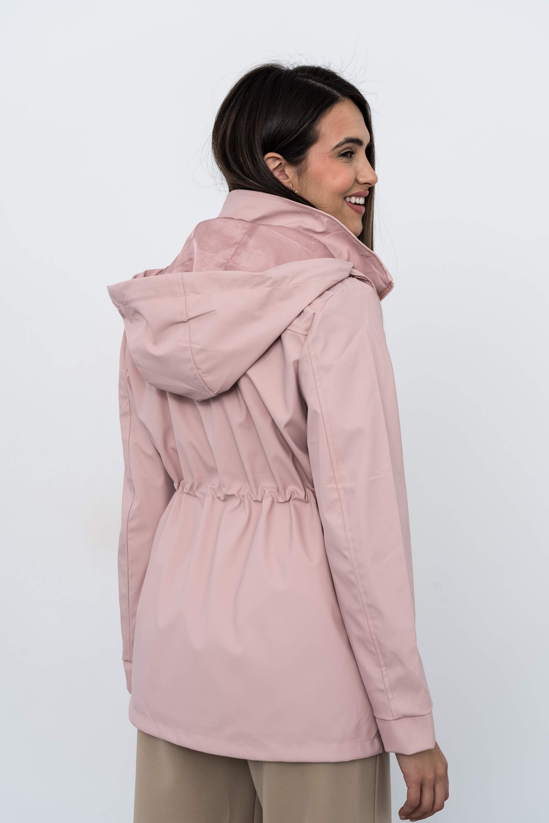 CORTAVIENTOS DOBLE CORCHETE ROSA