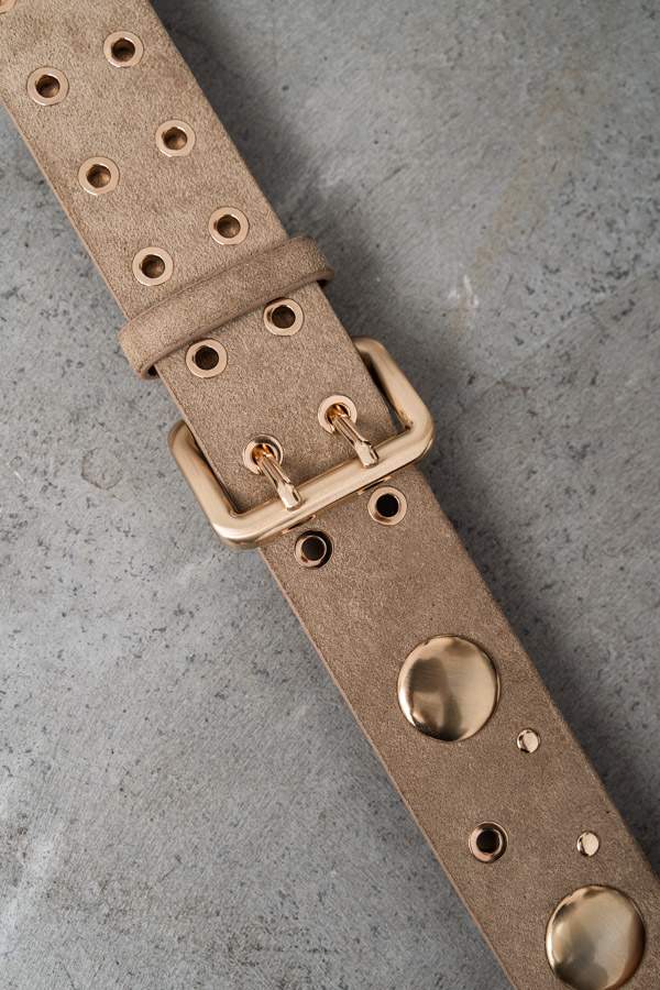 CINTURÓN EFECTO ANTE TACHAS TAUPE