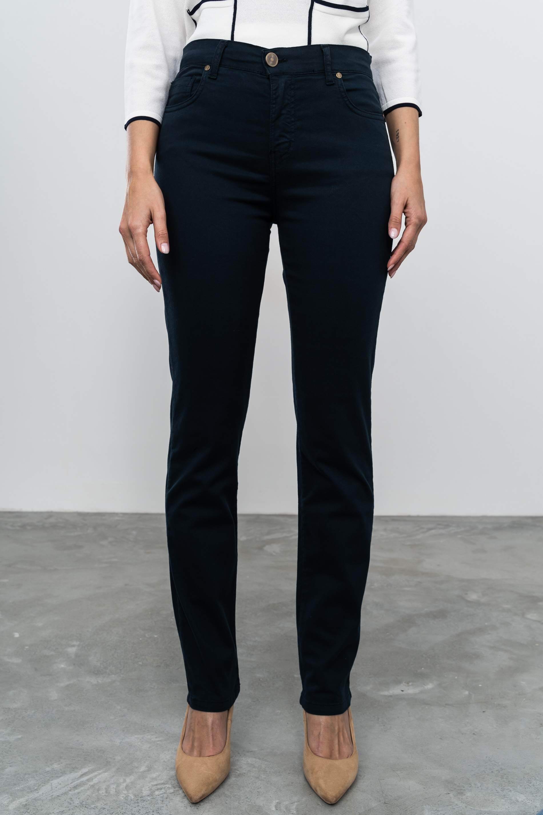 PANTALÓN 5 BOLSILLOS MARINO