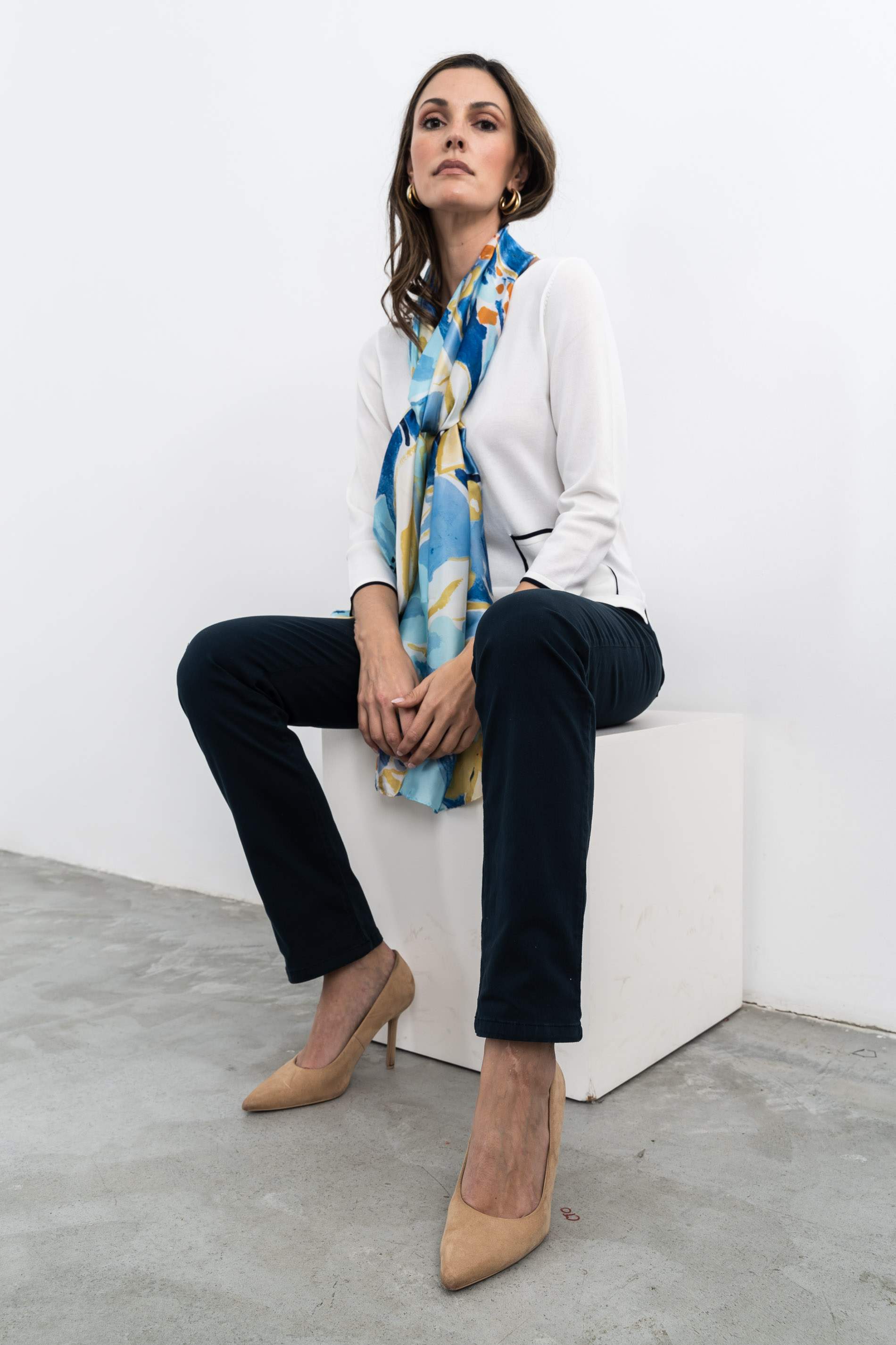 PANTALÓN 5 BOLSILLOS MARINO