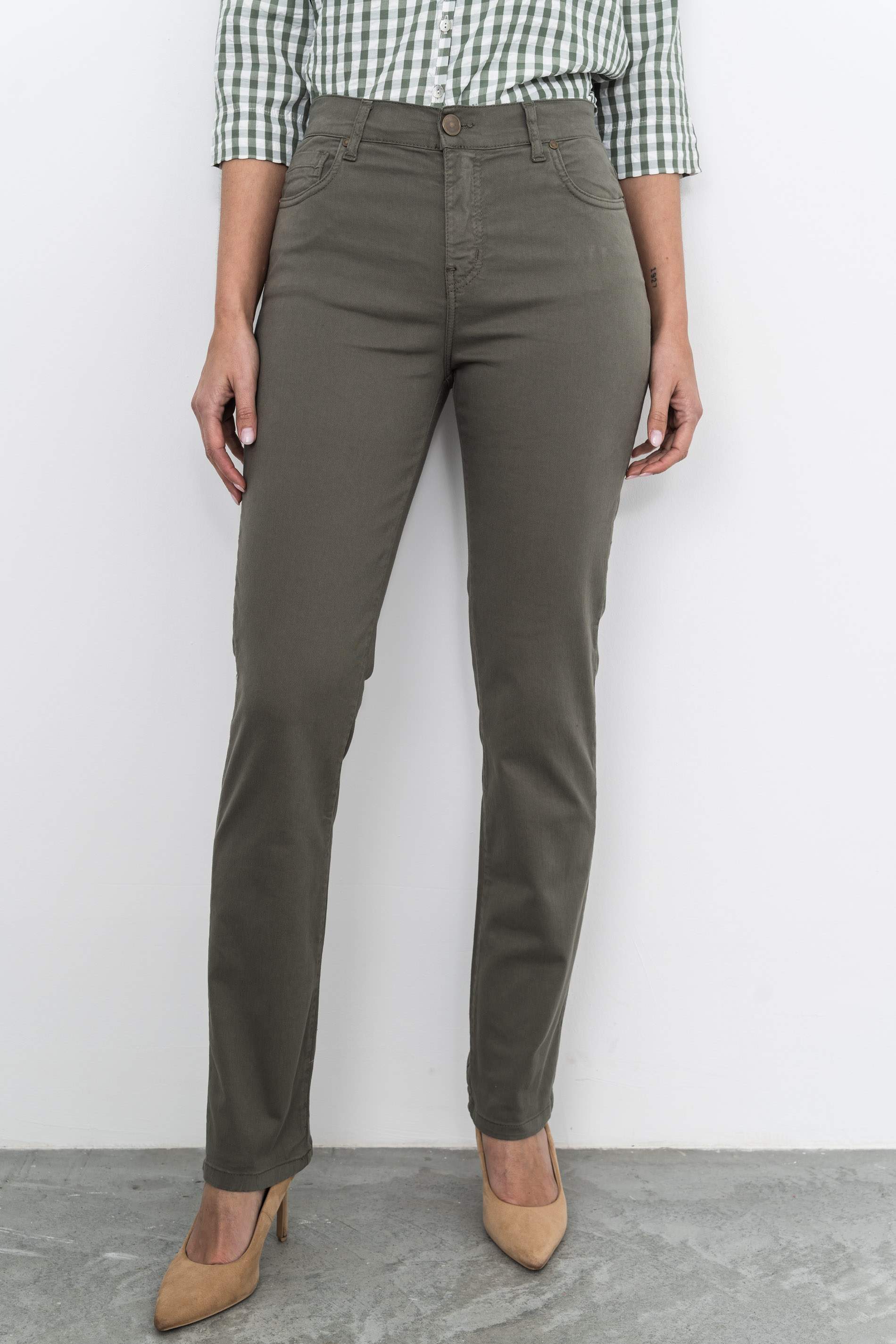 PANTALÓN 5 BOLSILLOS KAKI