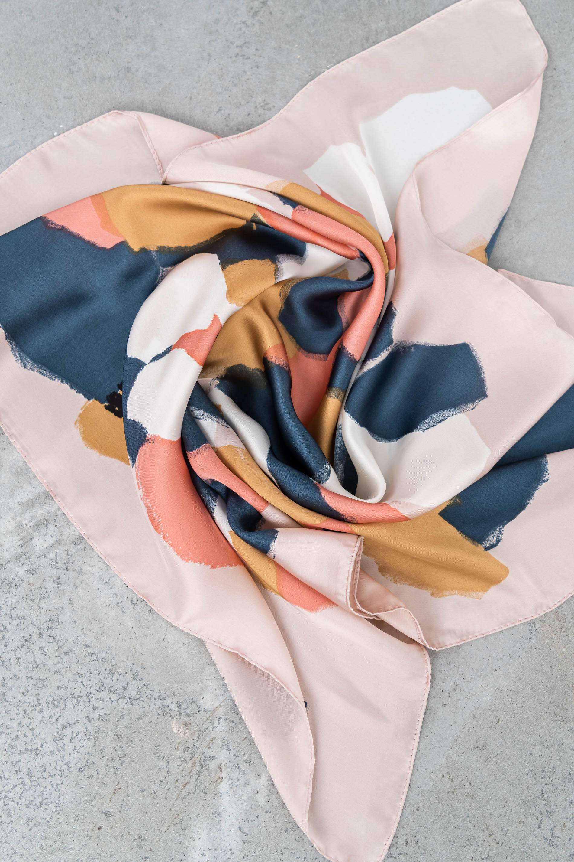 PAÑUELO EFECTO SEDA ACUARELA