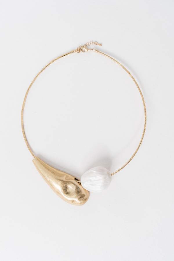 CHOKER PIEDRA MARFIL