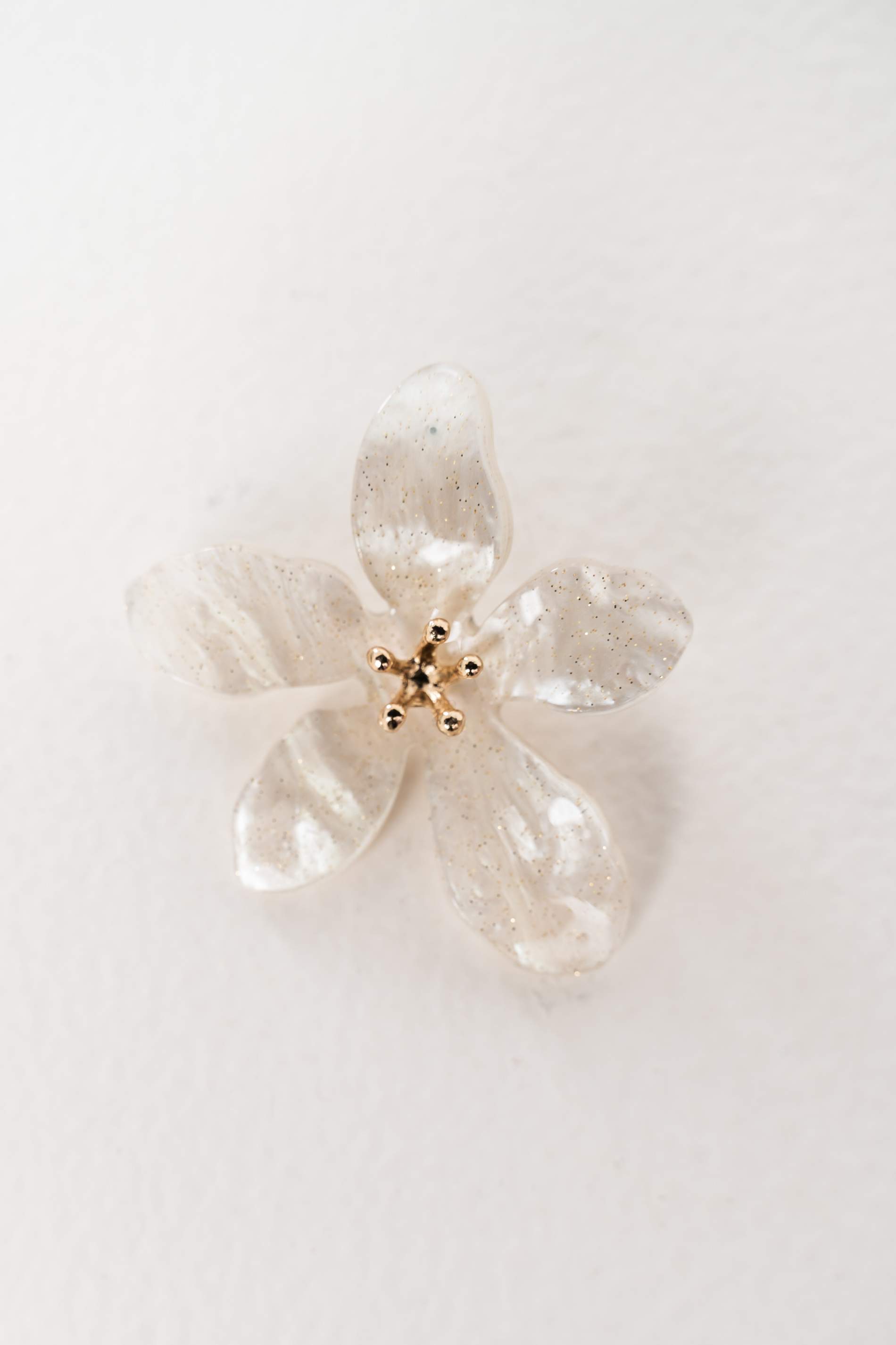 PENDIENTE FLOR RESINA