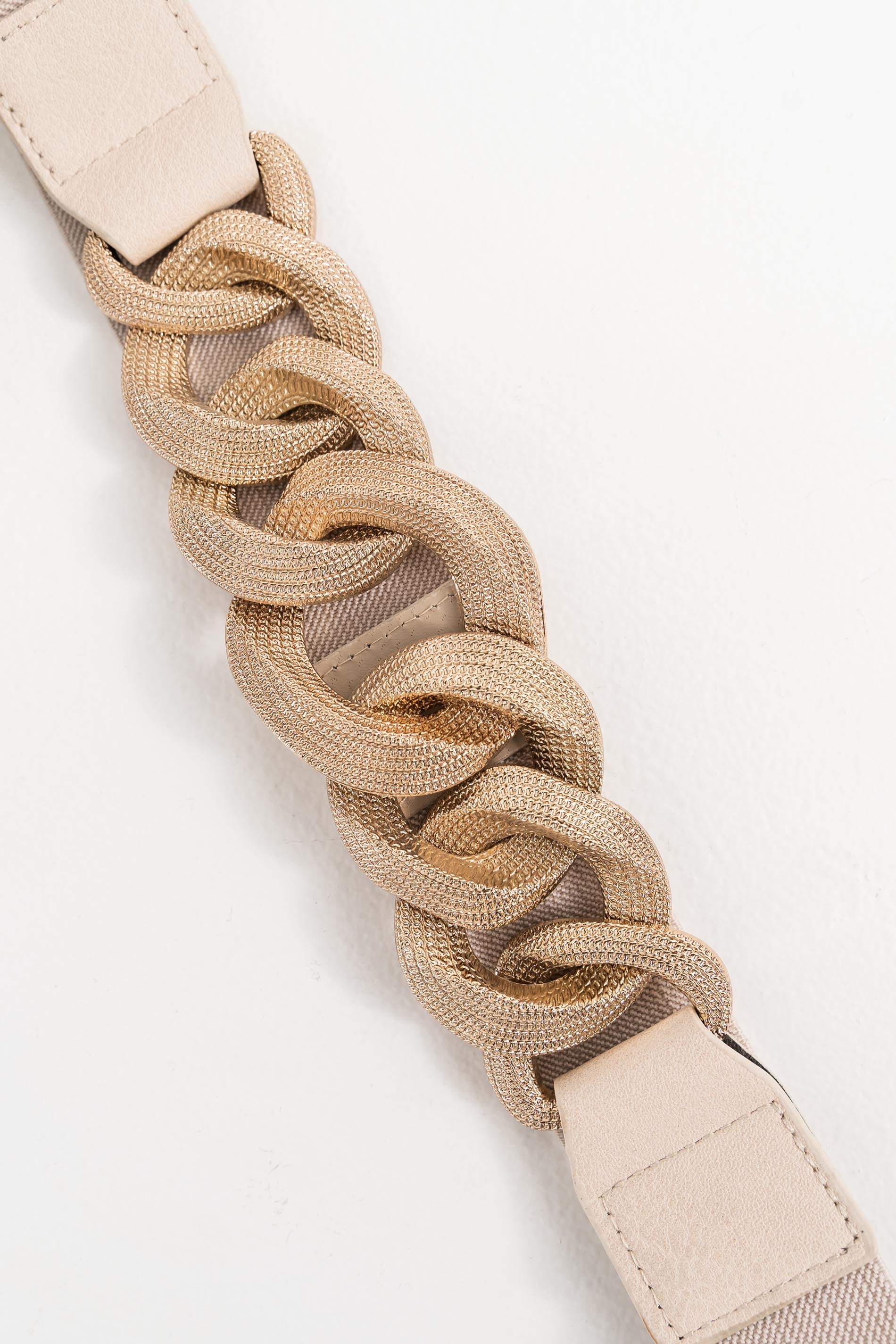 CINTURÓN ELÁSTICO CADENA TEXTURA