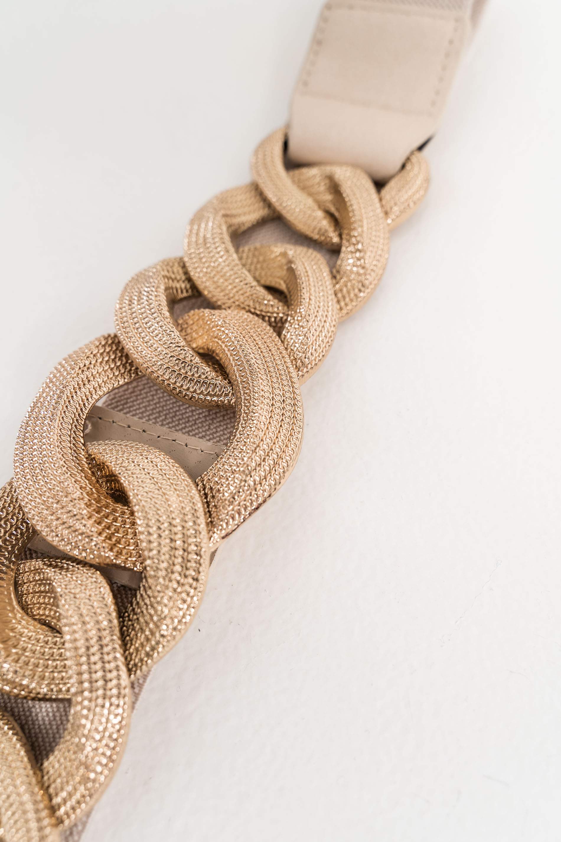 CINTURÓN ELÁSTICO CADENA TEXTURA