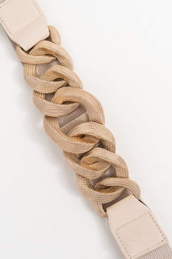 CINTURÓN ELÁSTICO CADENA TEXTURA