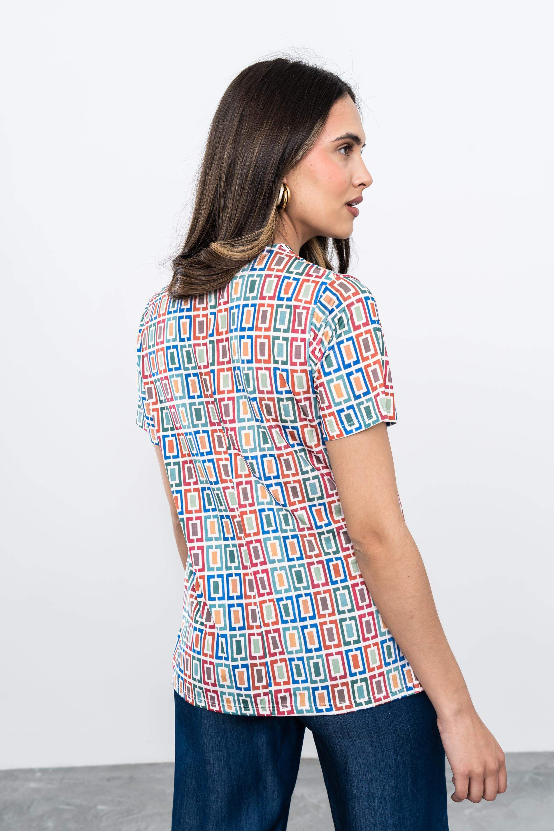 CAMISETA FUELLE CUADROS