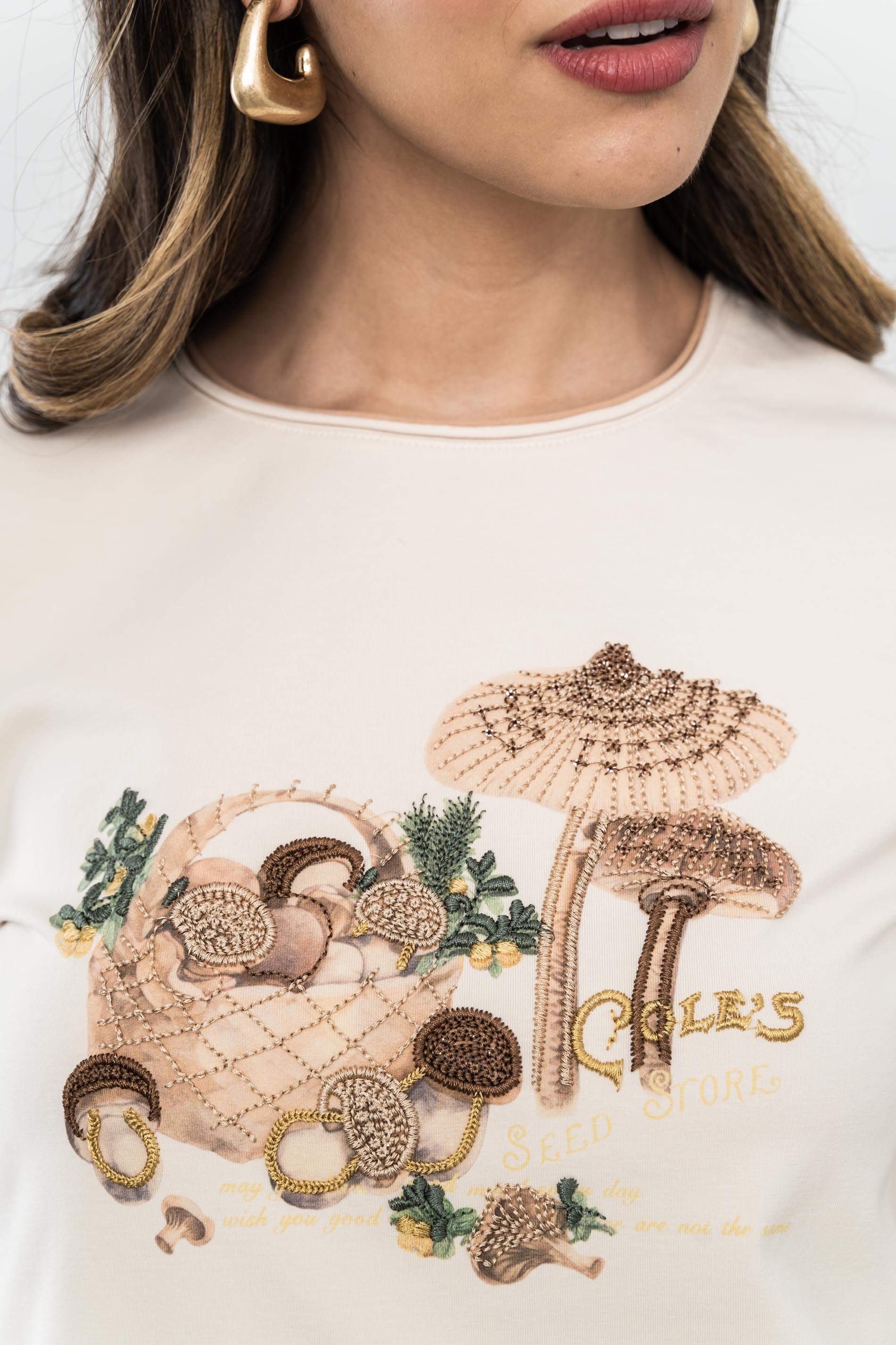 CAMISETA SETAS ARENA