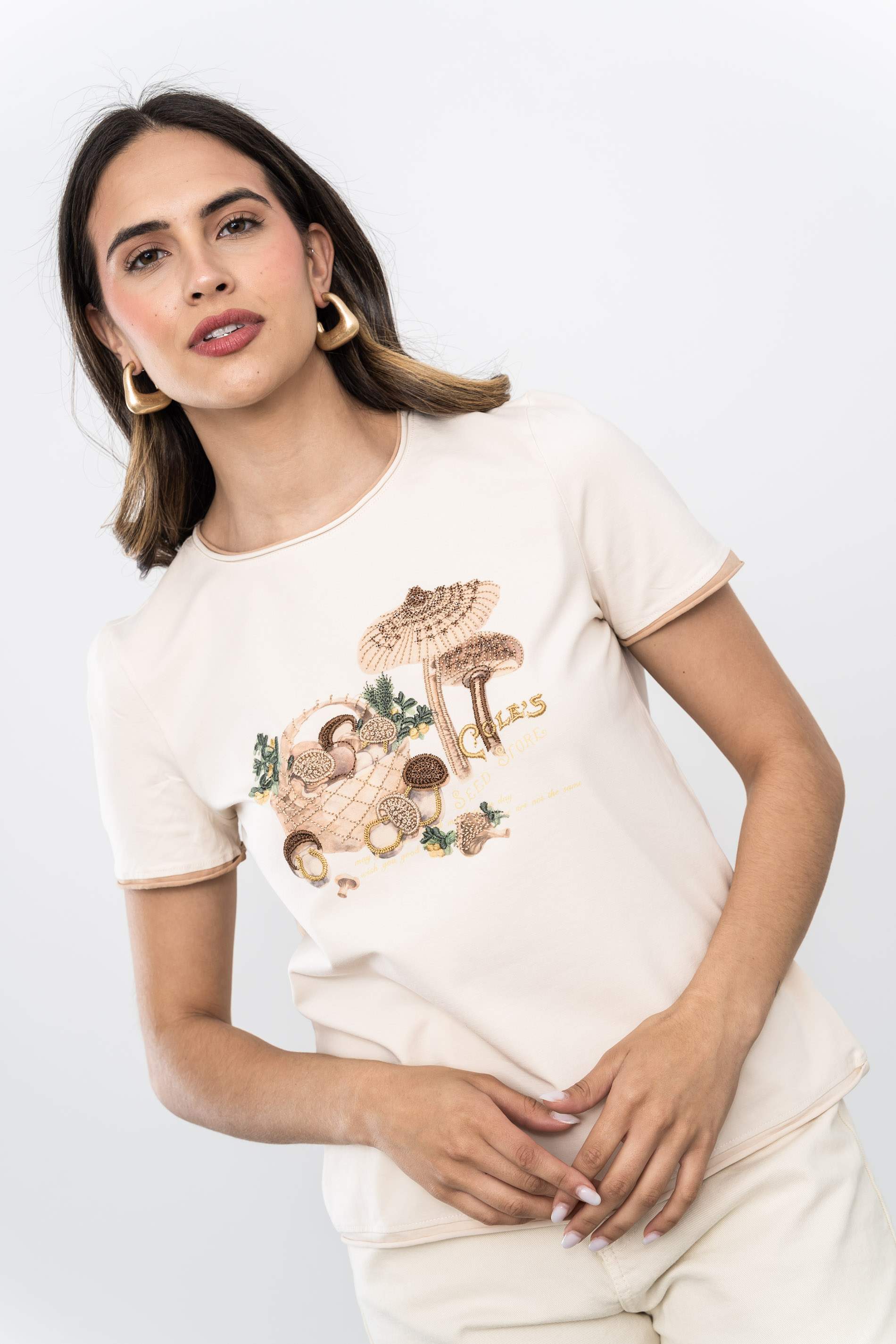 CAMISETA SETAS ARENA