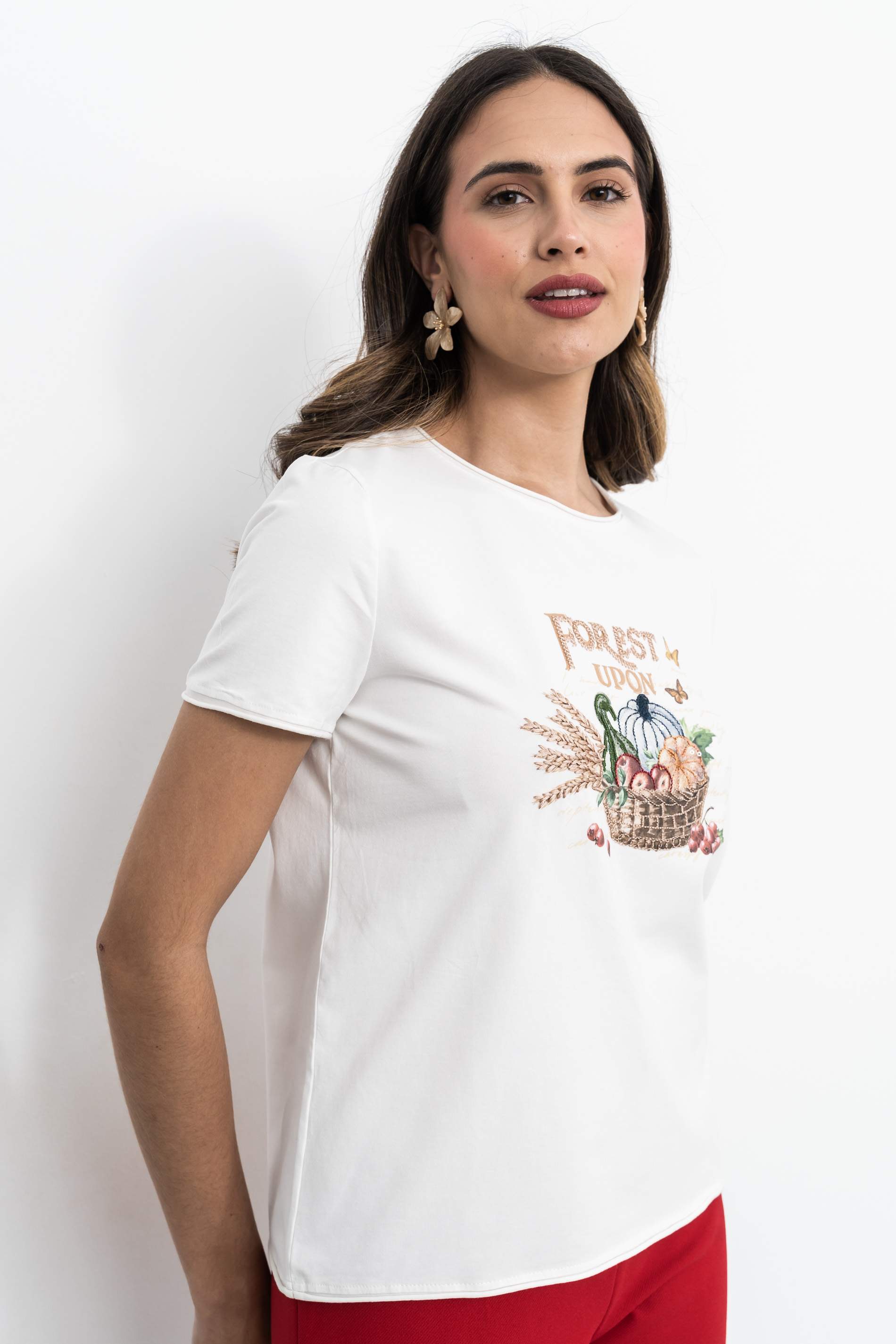 CAMISETA FOREST CRUDO
