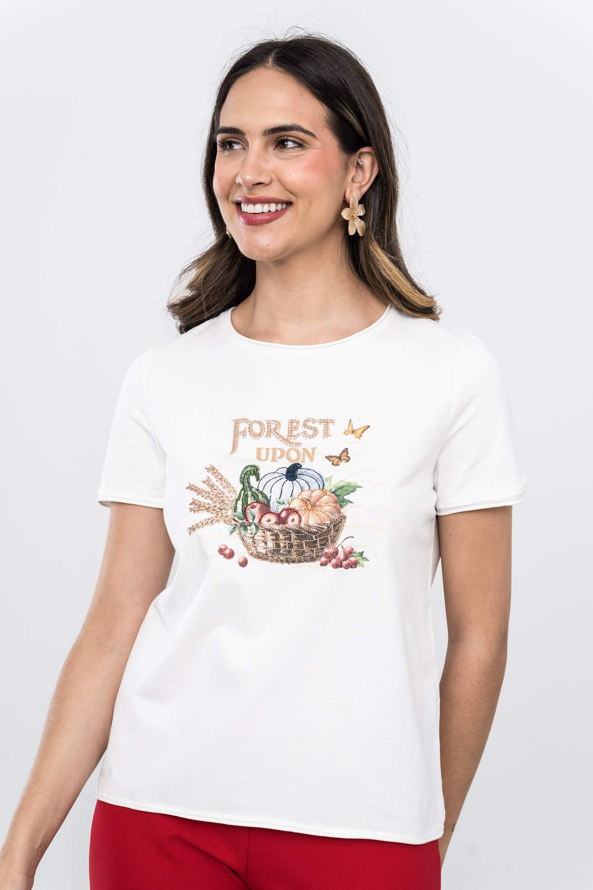 CAMISETA FOREST CRUDO
