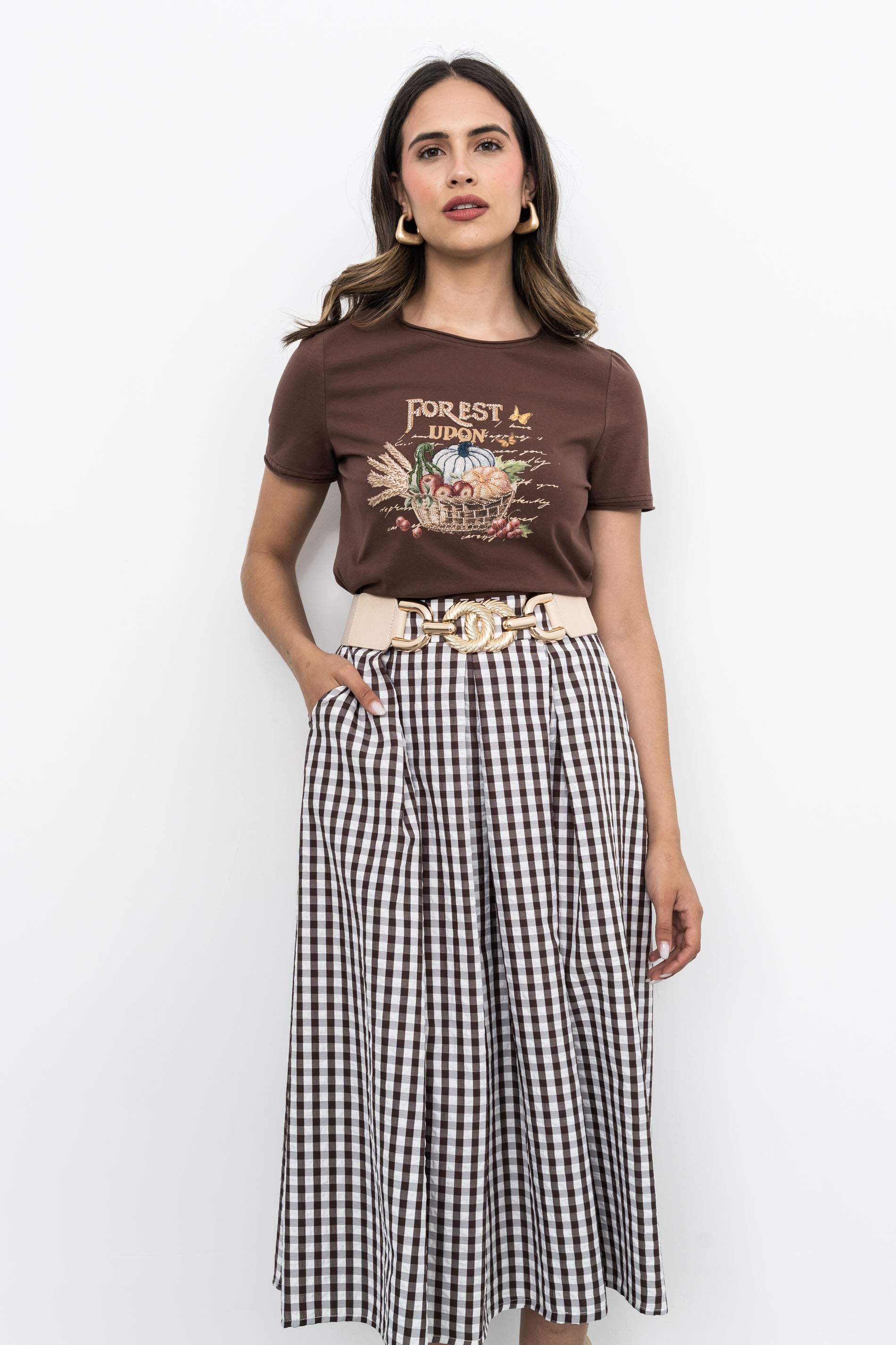 CAMISETA FOREST CHOCOLATE