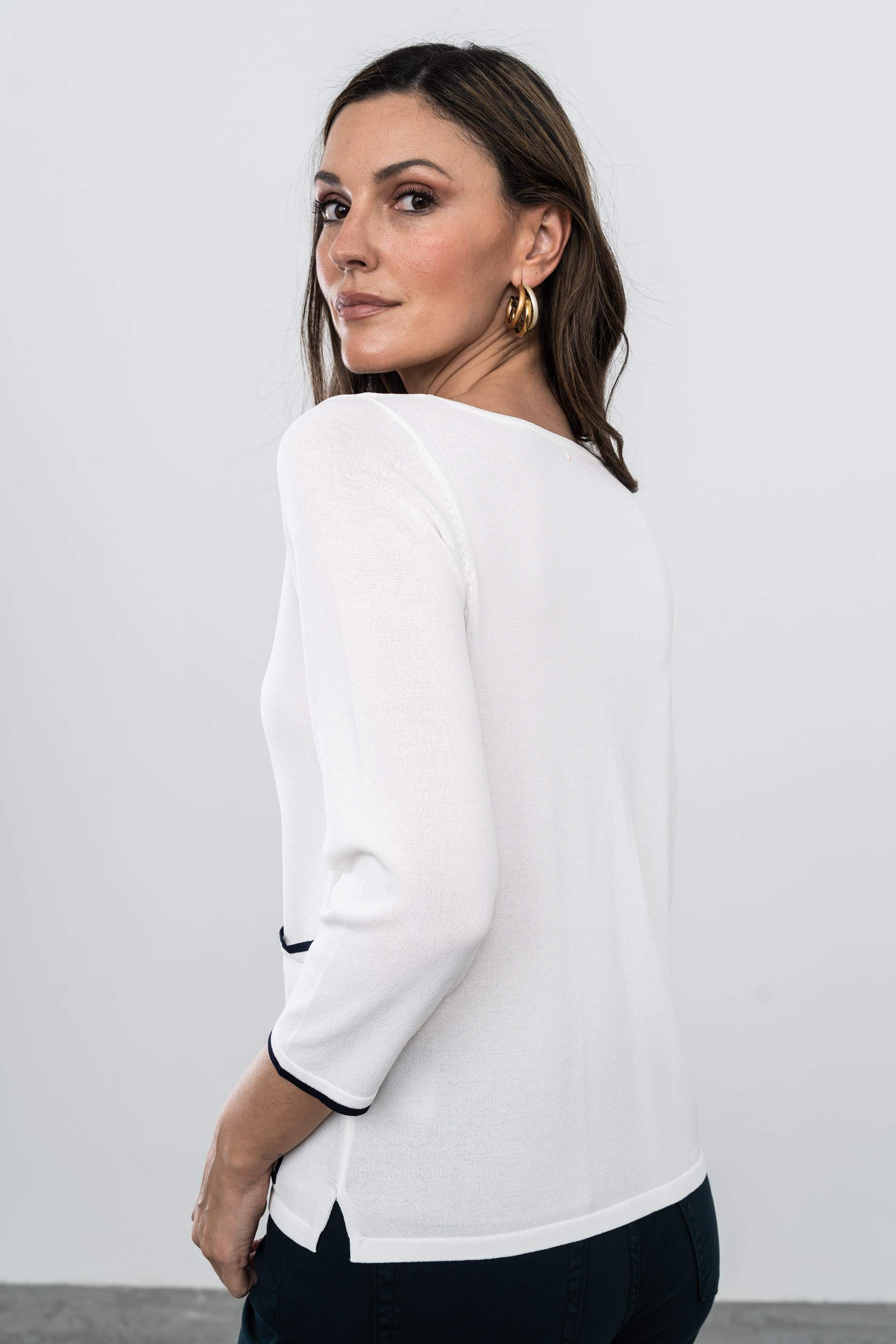 JERSEY BOLSILLOS VIVOS BLANCO