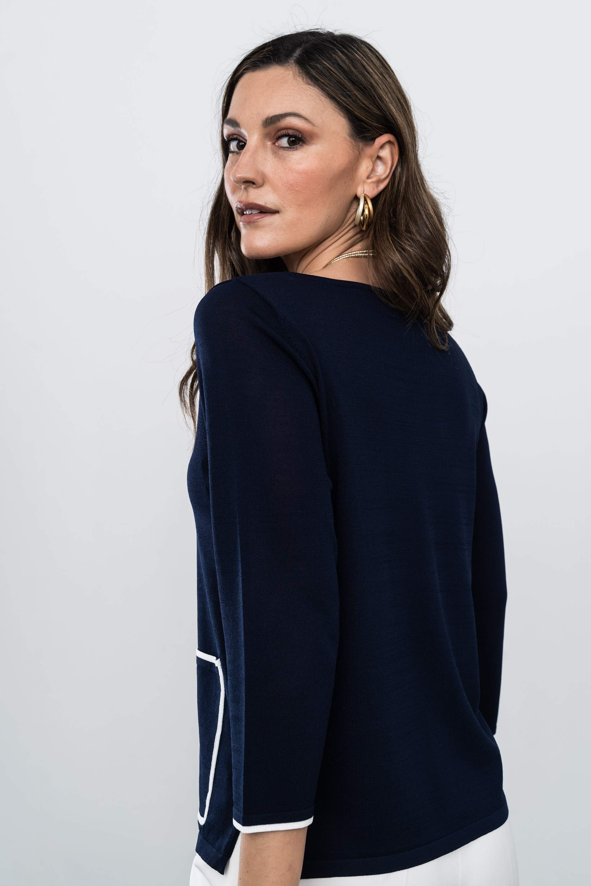 JERSEY BOLSILLOS VIVOS MARINO