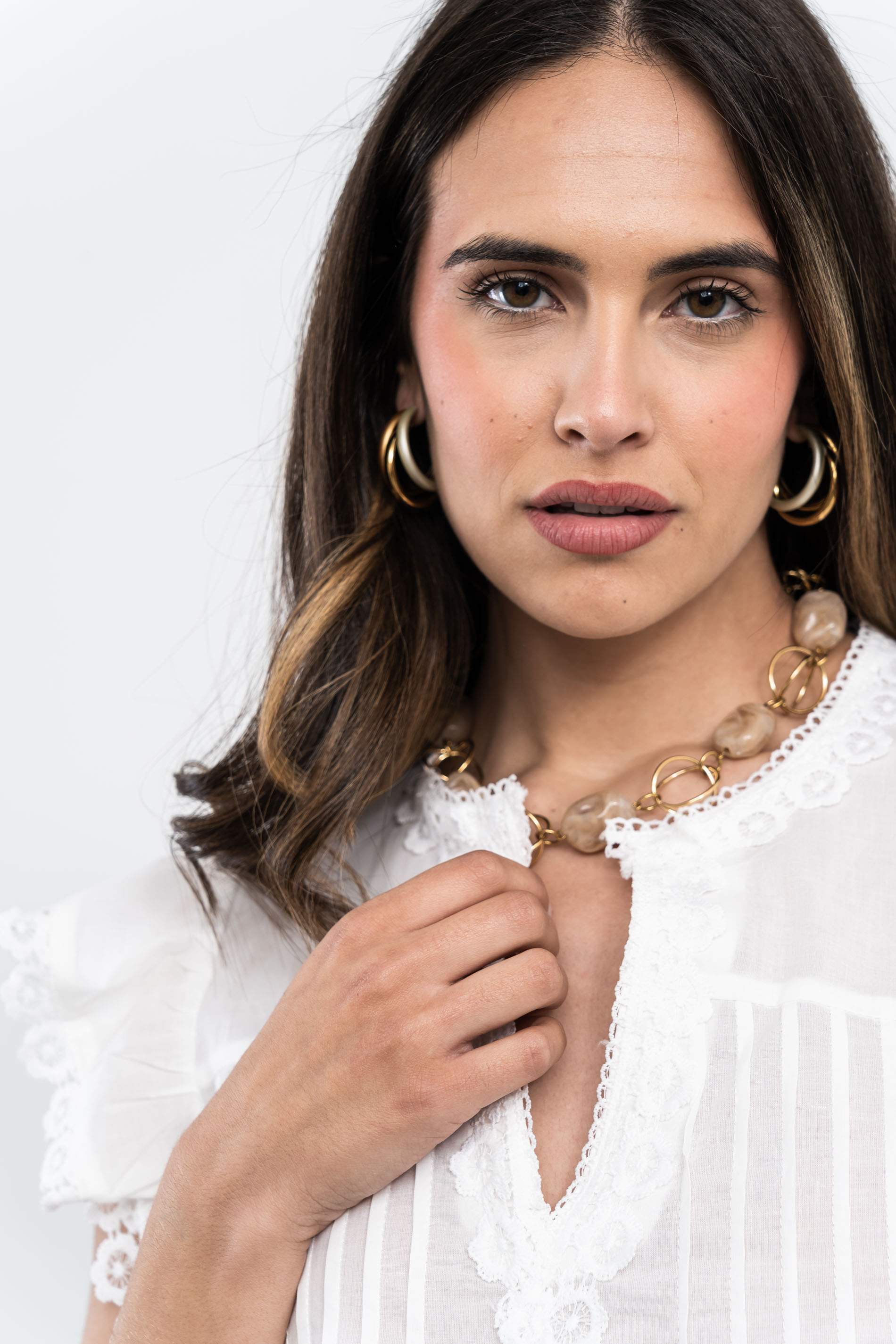 BLUSA VOLANTES MANGA