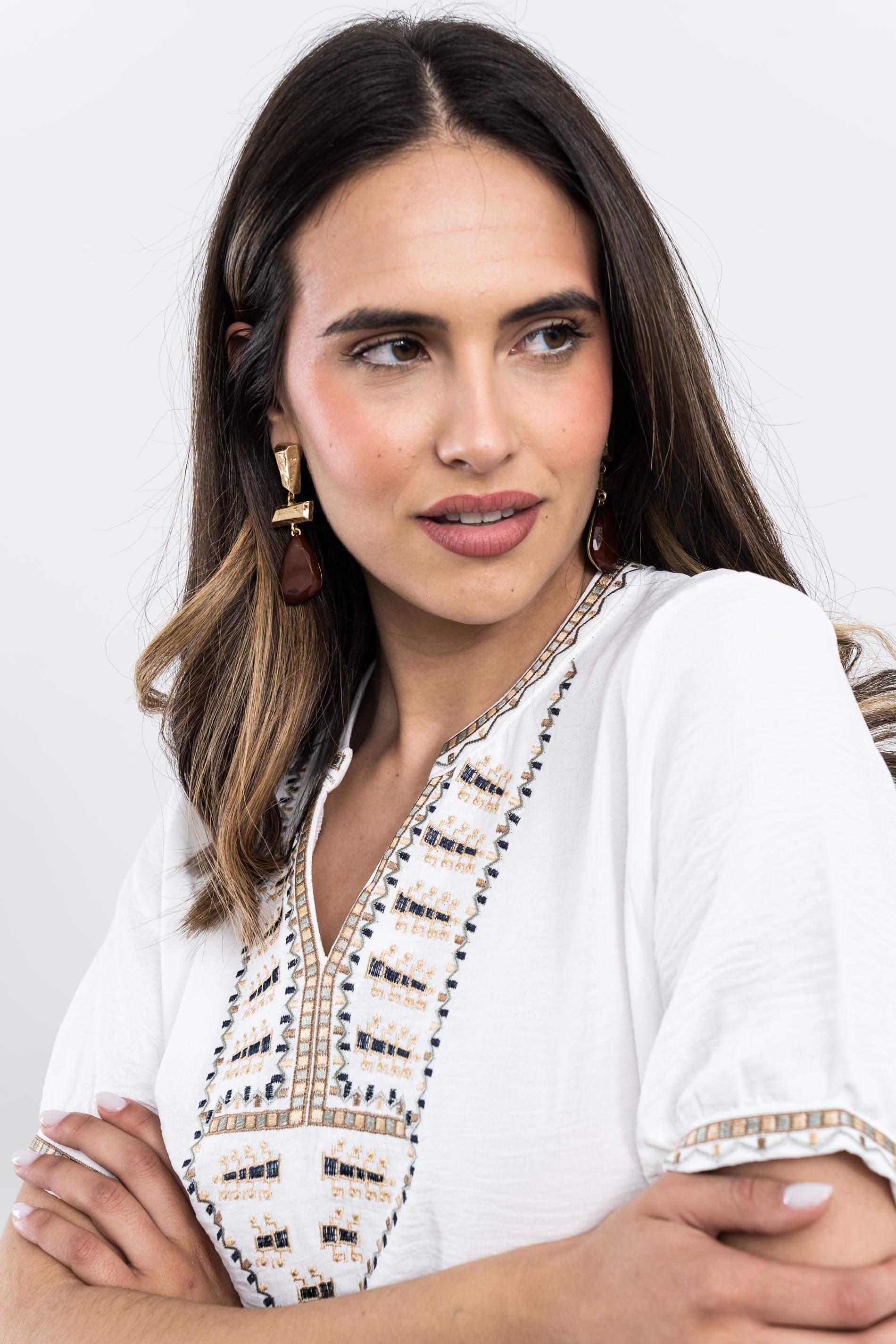 BLUSA BORDADOS ÉTNICO