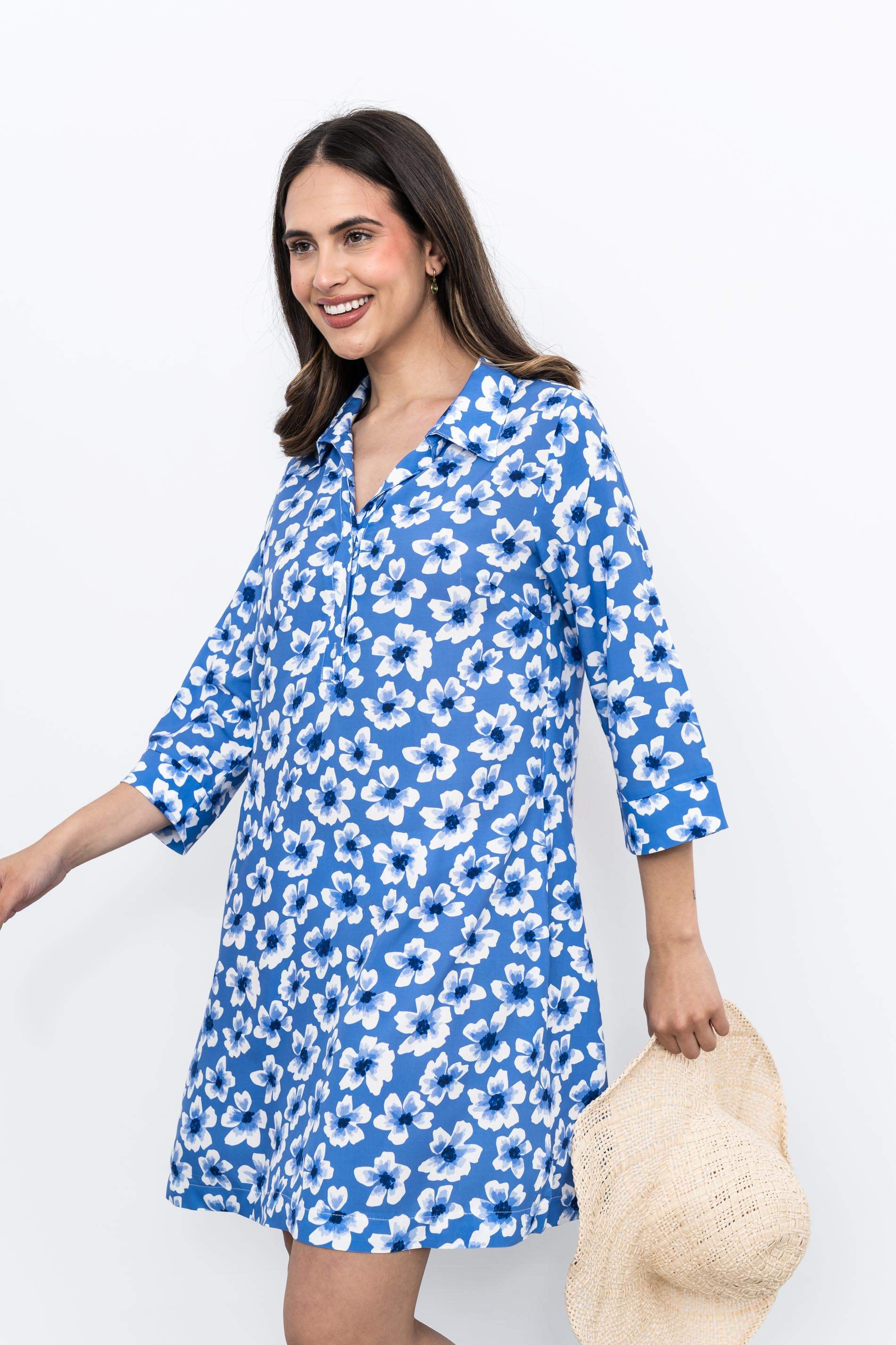 VESTIDO CAMISERO FLORAL