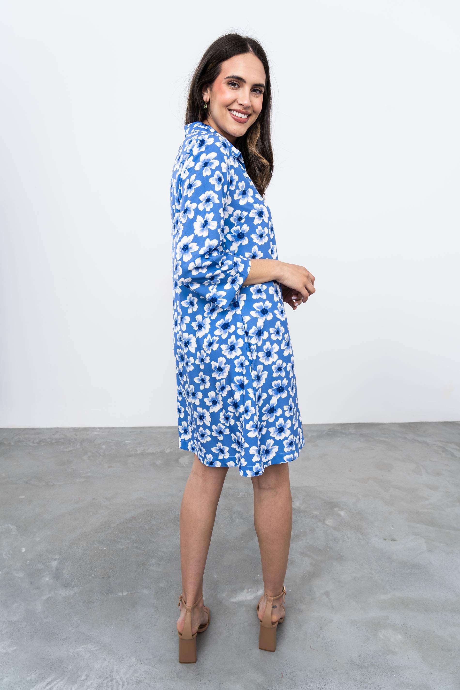 VESTIDO CAMISERO FLORAL